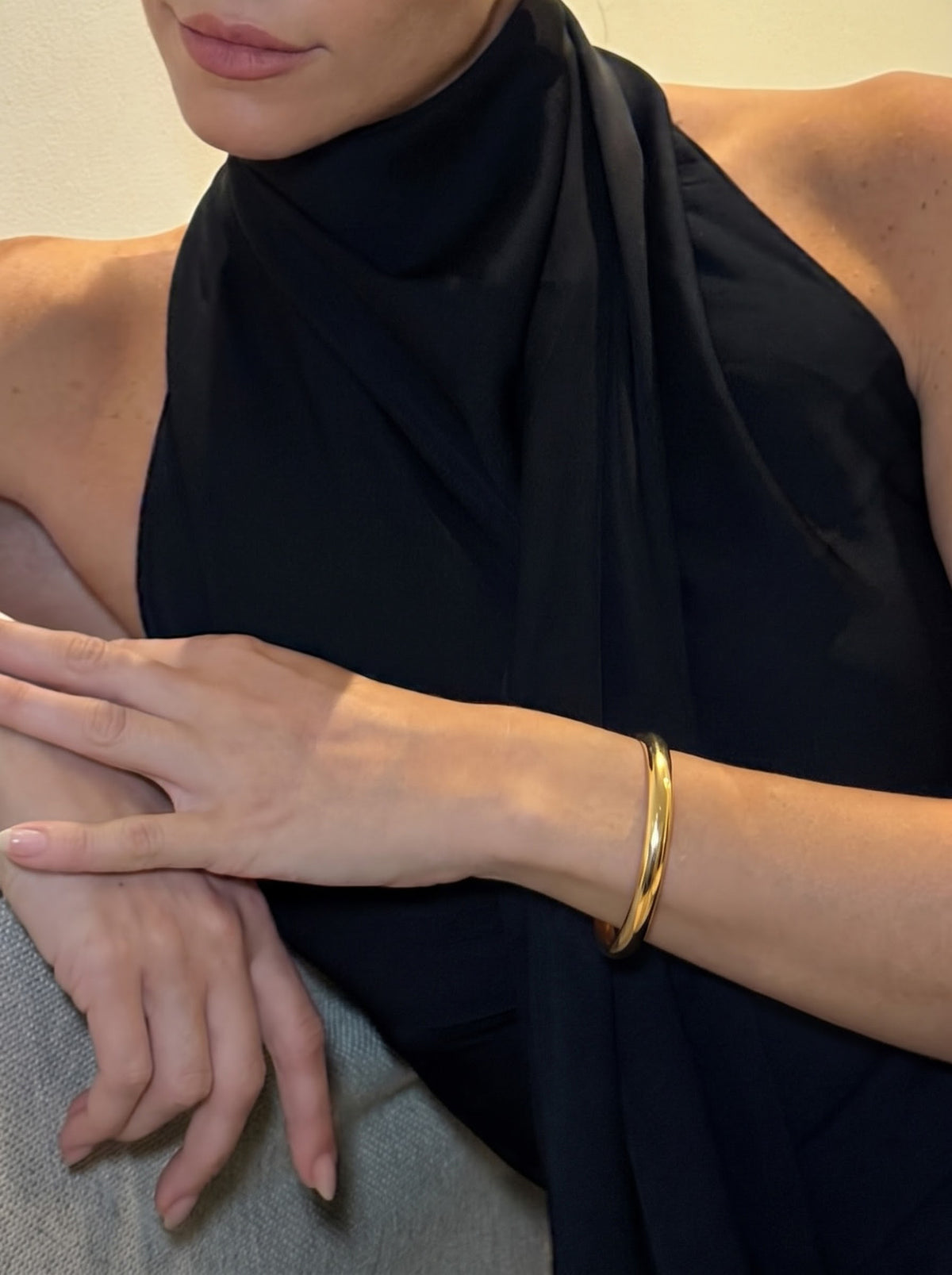 Emiral 18K Gold Plated Bangle Bracelet