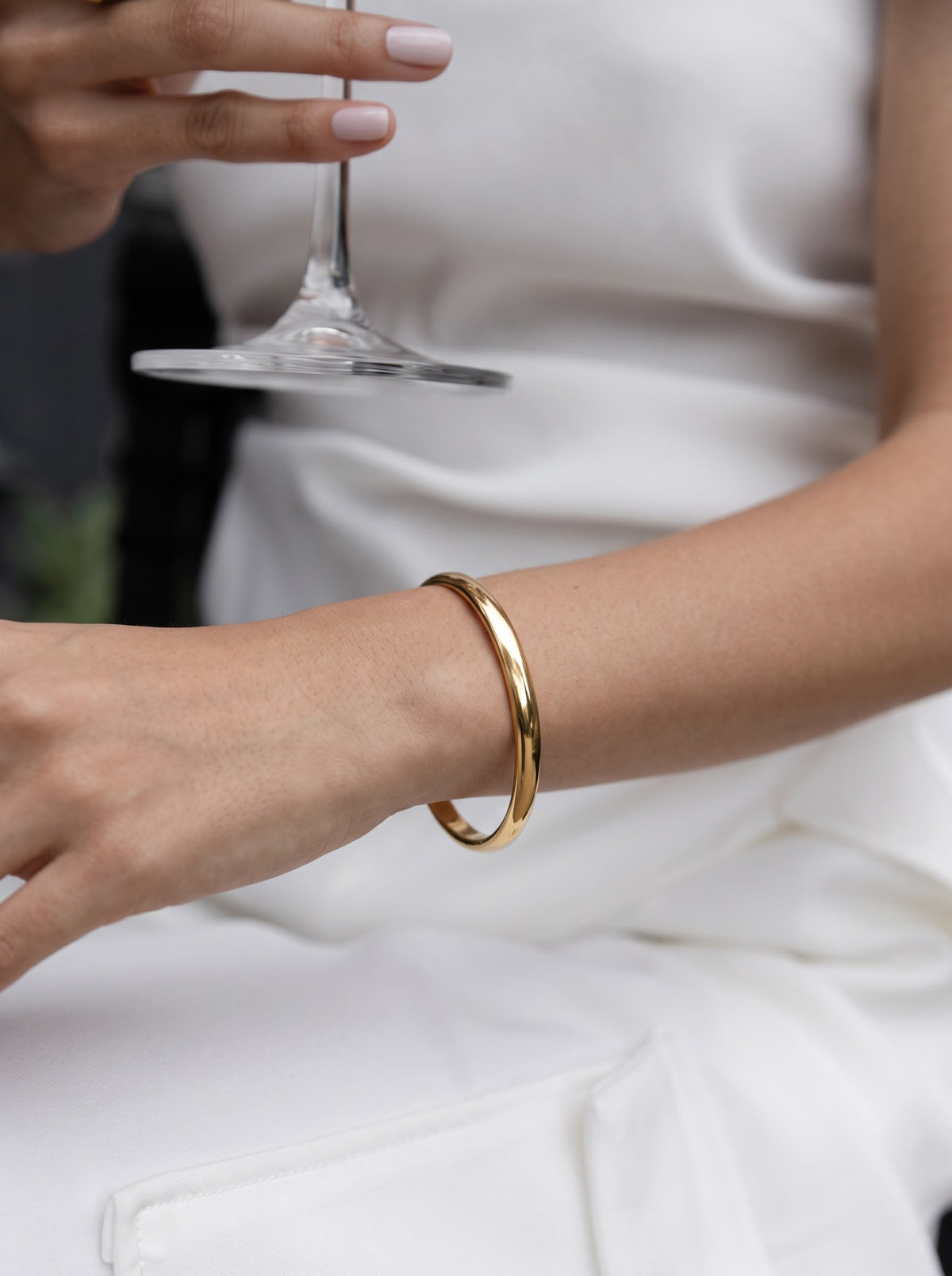 Emiral 18K Gold Plated Bangle Bracelet