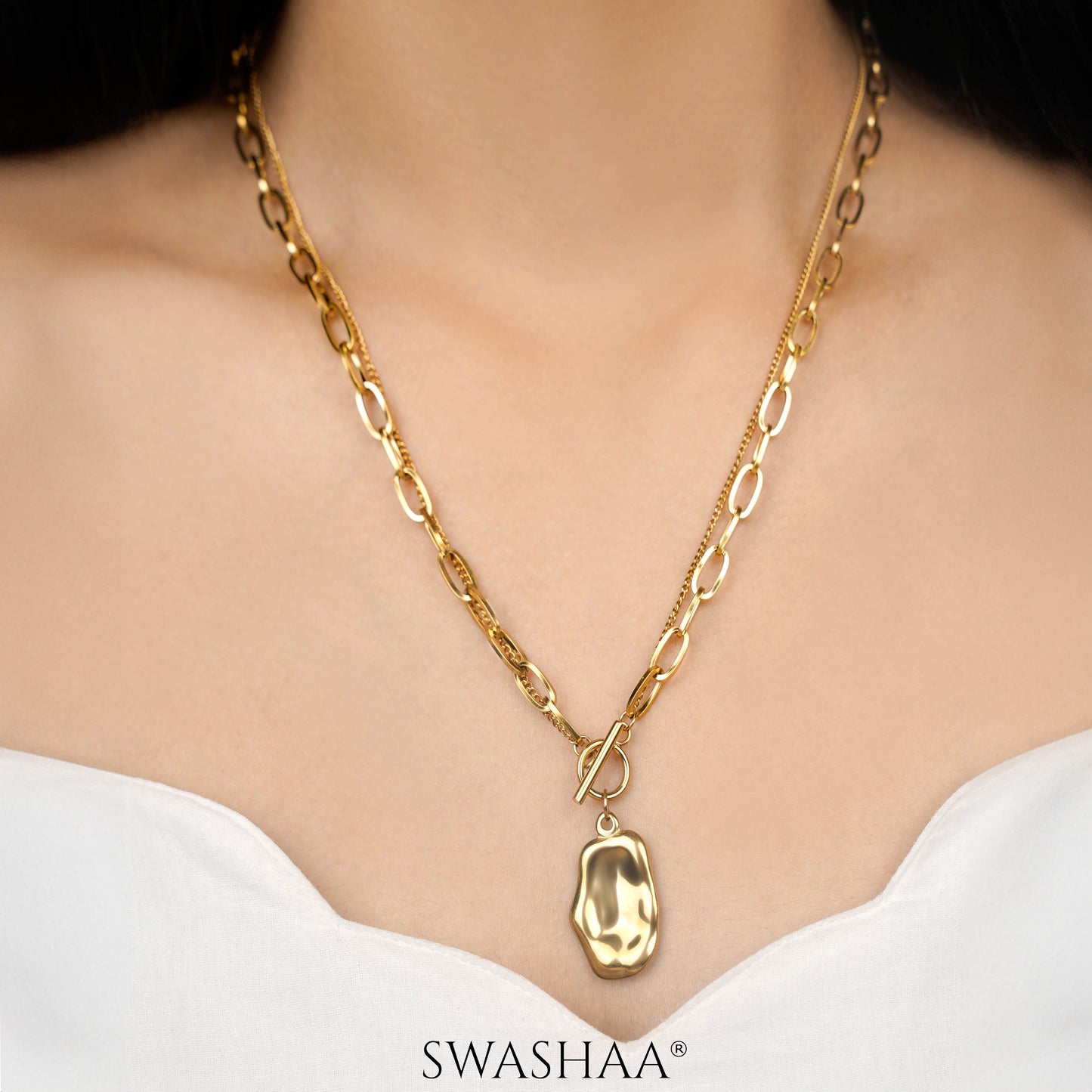 Eshara 18K Gold Plated Necklace