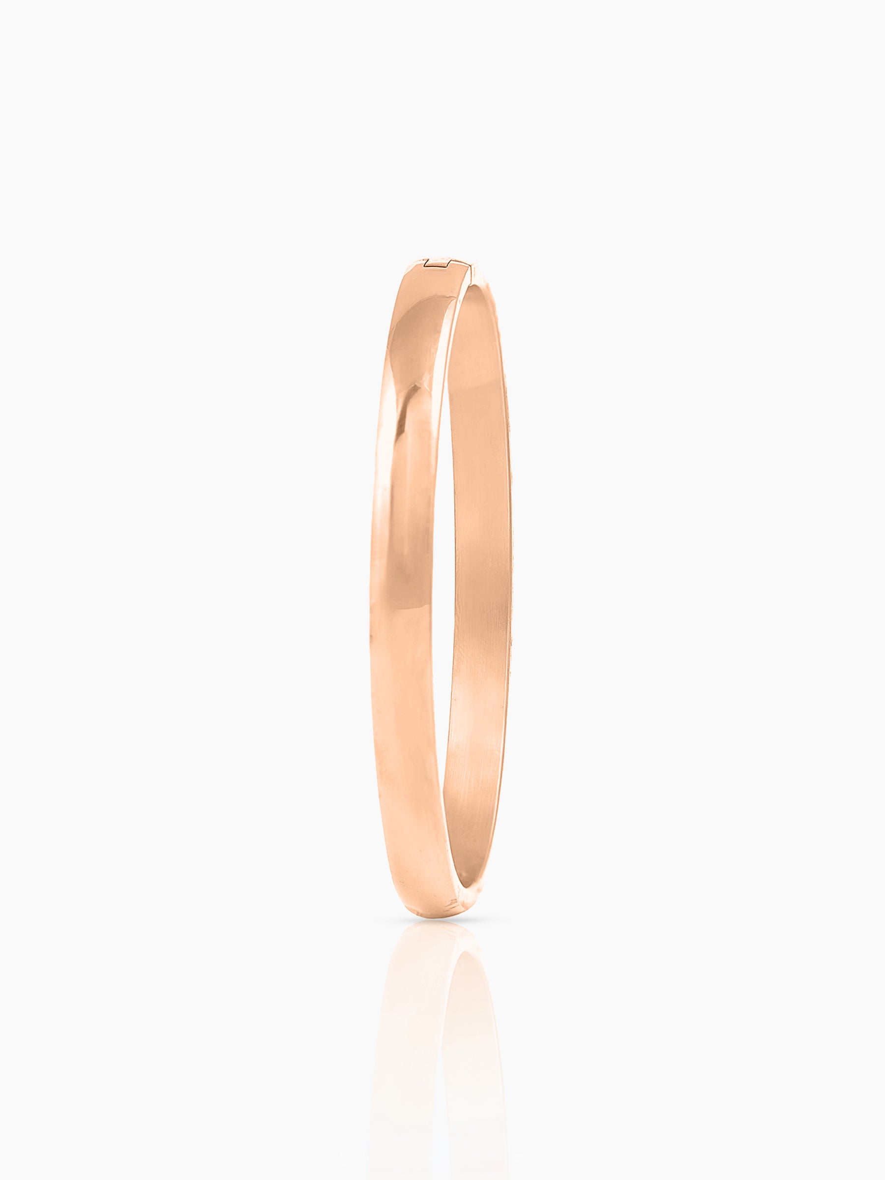 Ethan Polish Finish Rosegold Plated Bracelet