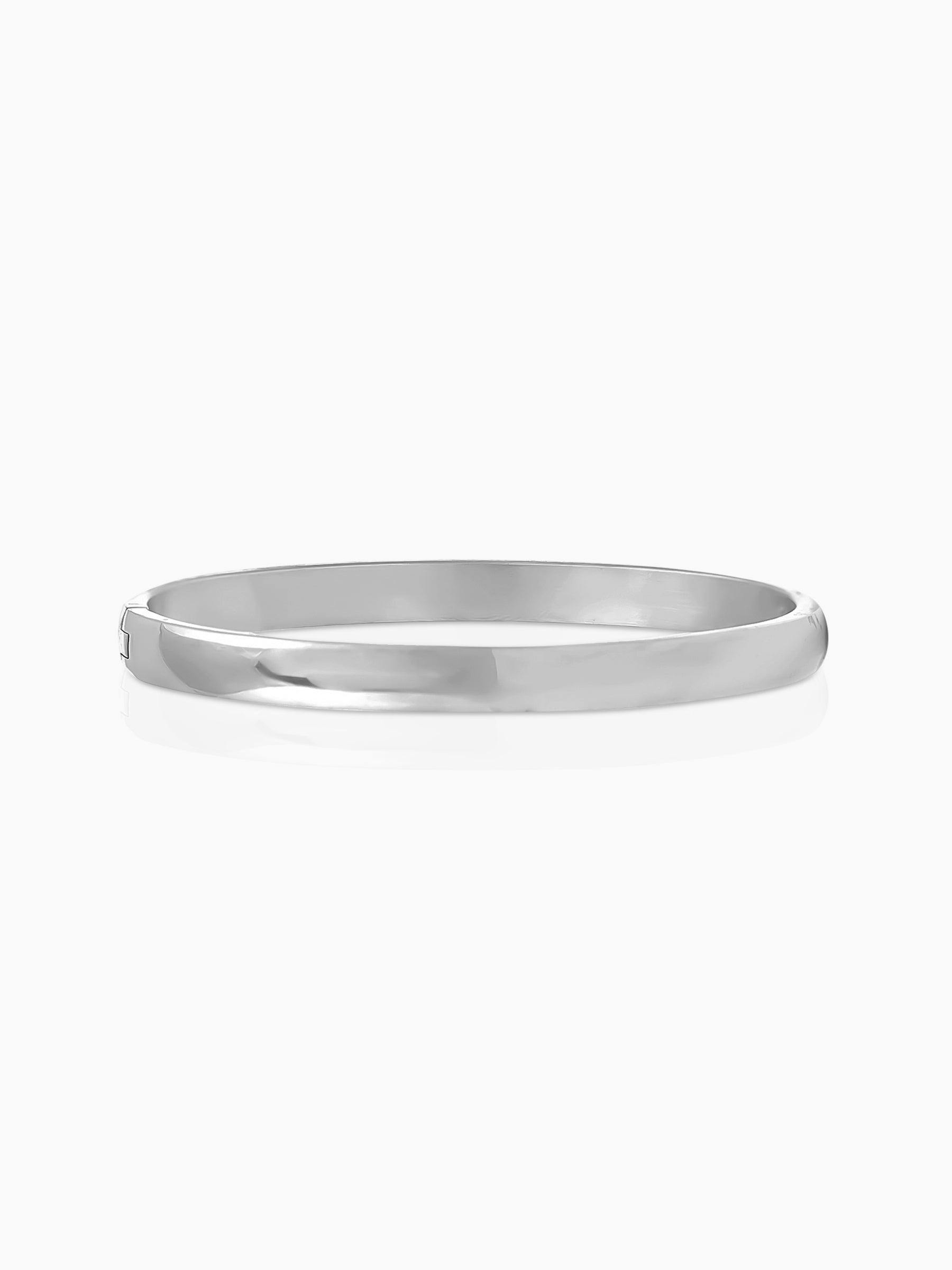 Ethan Polish Finish Silver Bracelet