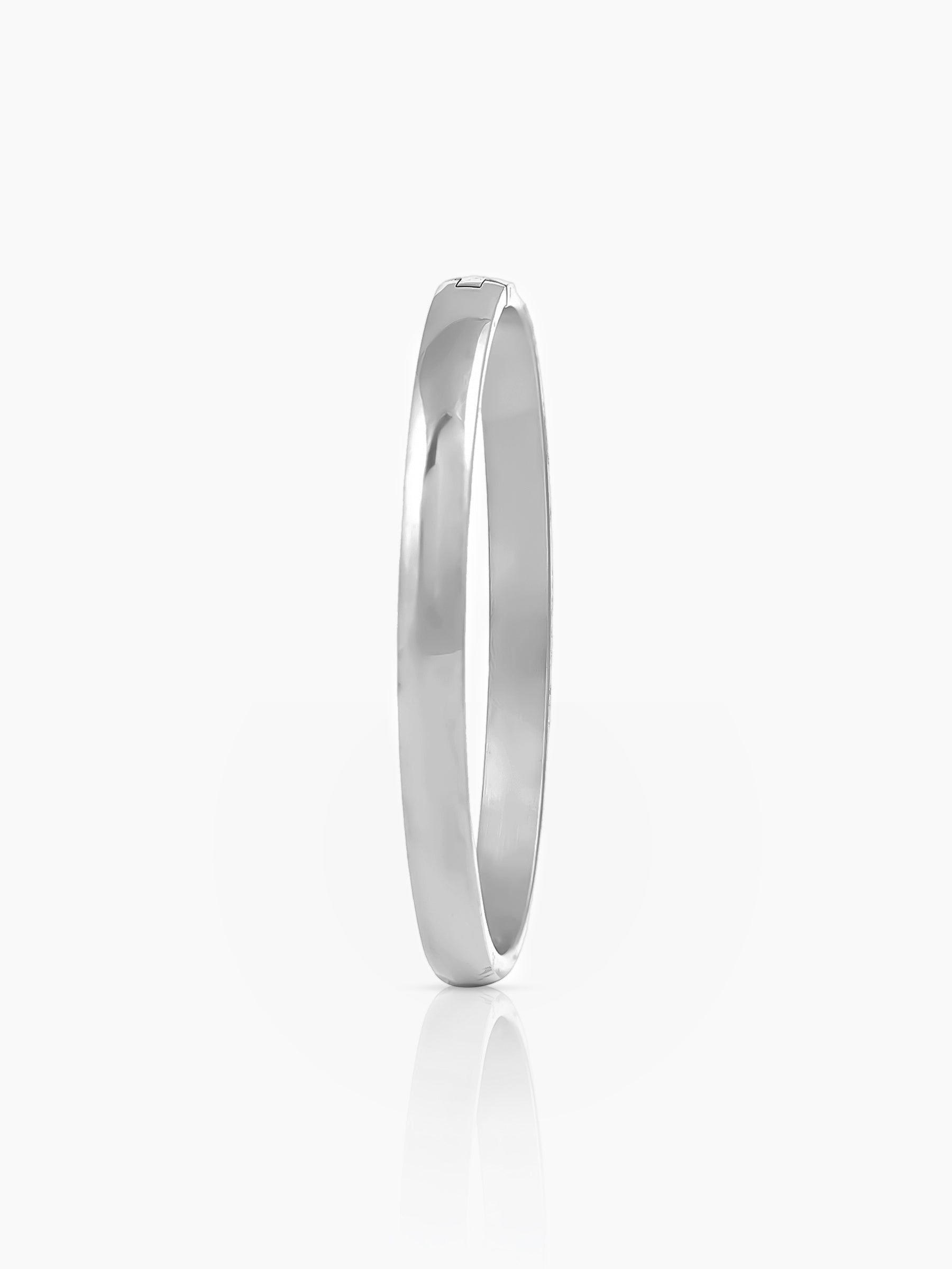 Ethan Polish Finish Silver Bracelet