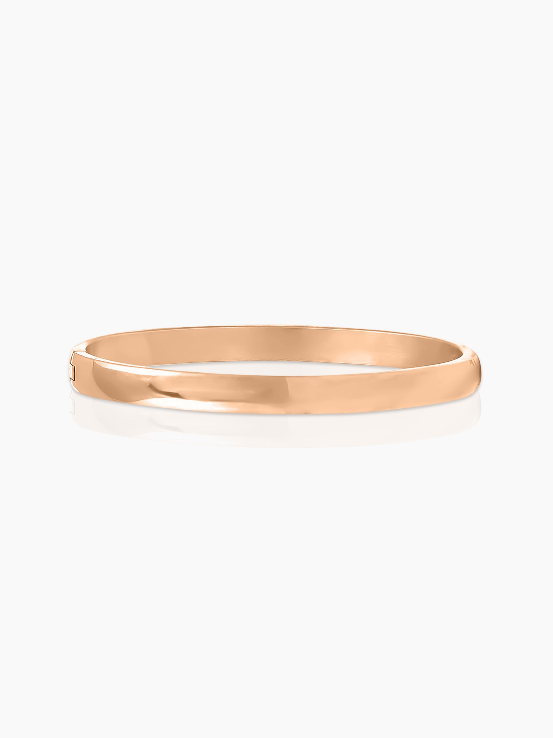 Ethan Polish Finish Rosegold Plated Bracelet