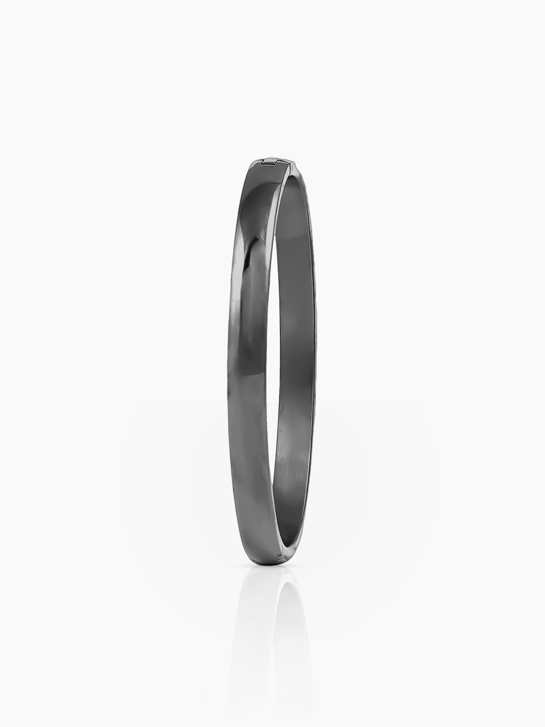 Ethan Polish Finish Black Bracelet