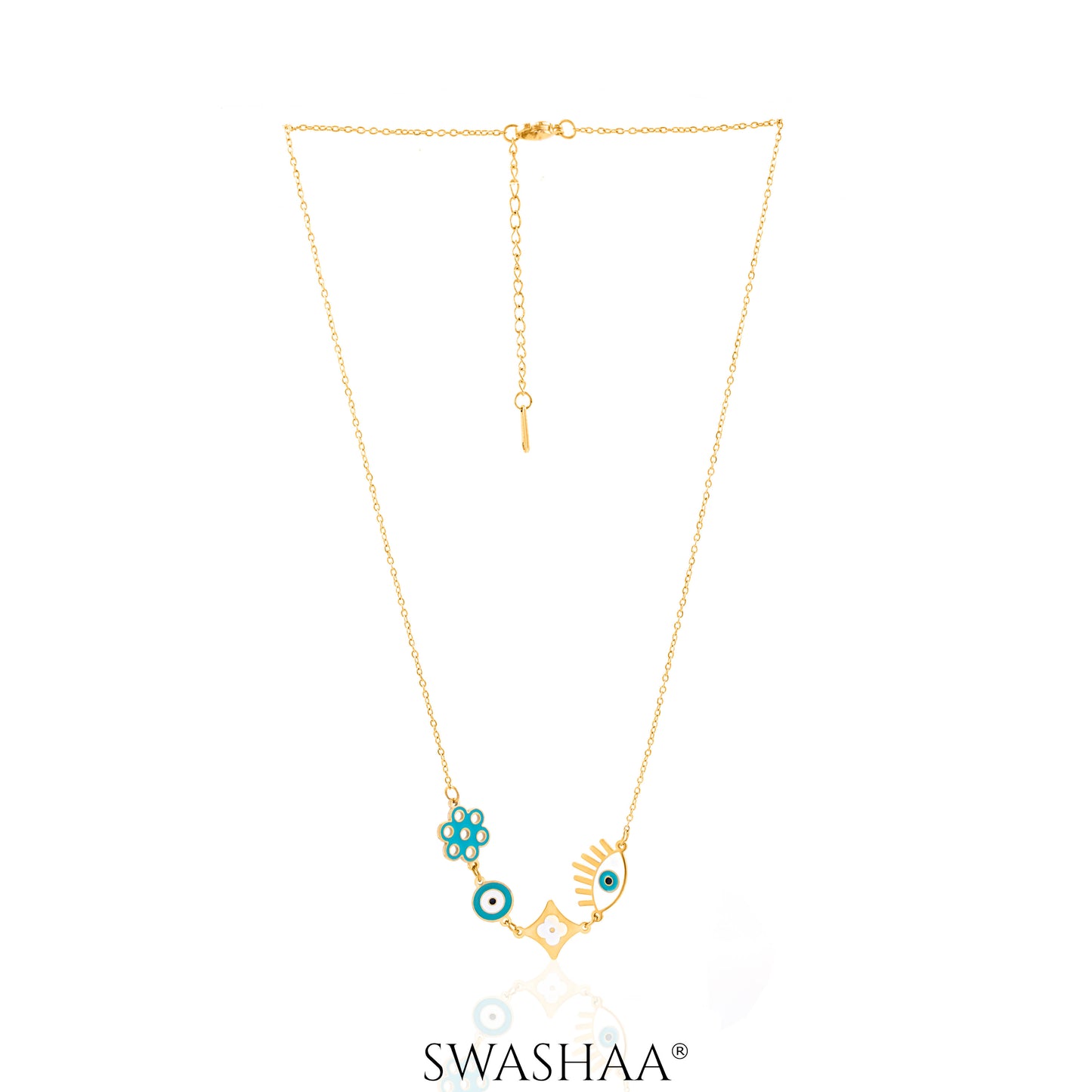 Finno Charms 18K Gold Plated Necklace