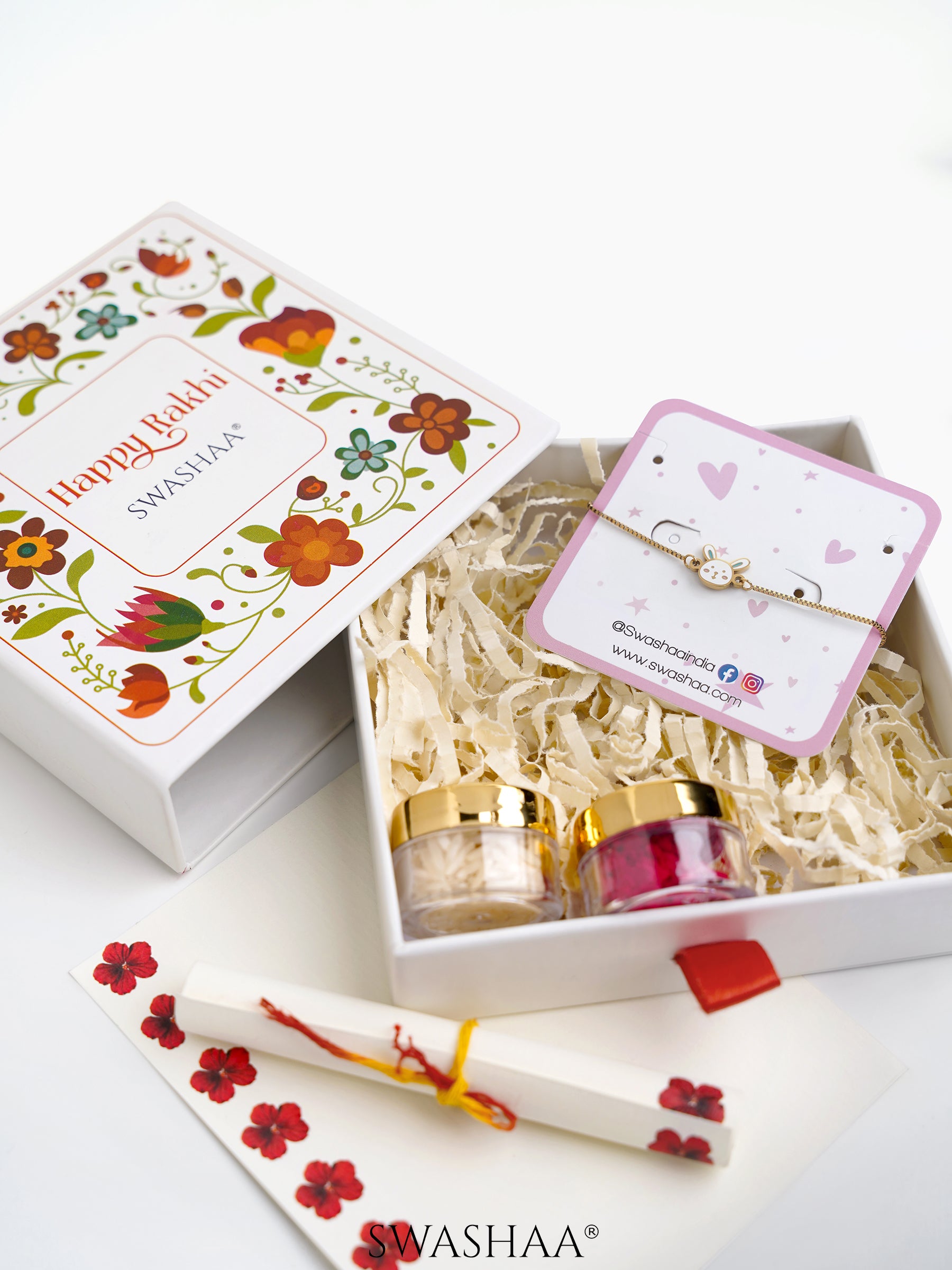 Fluffy Bunny Kid's Rakhi