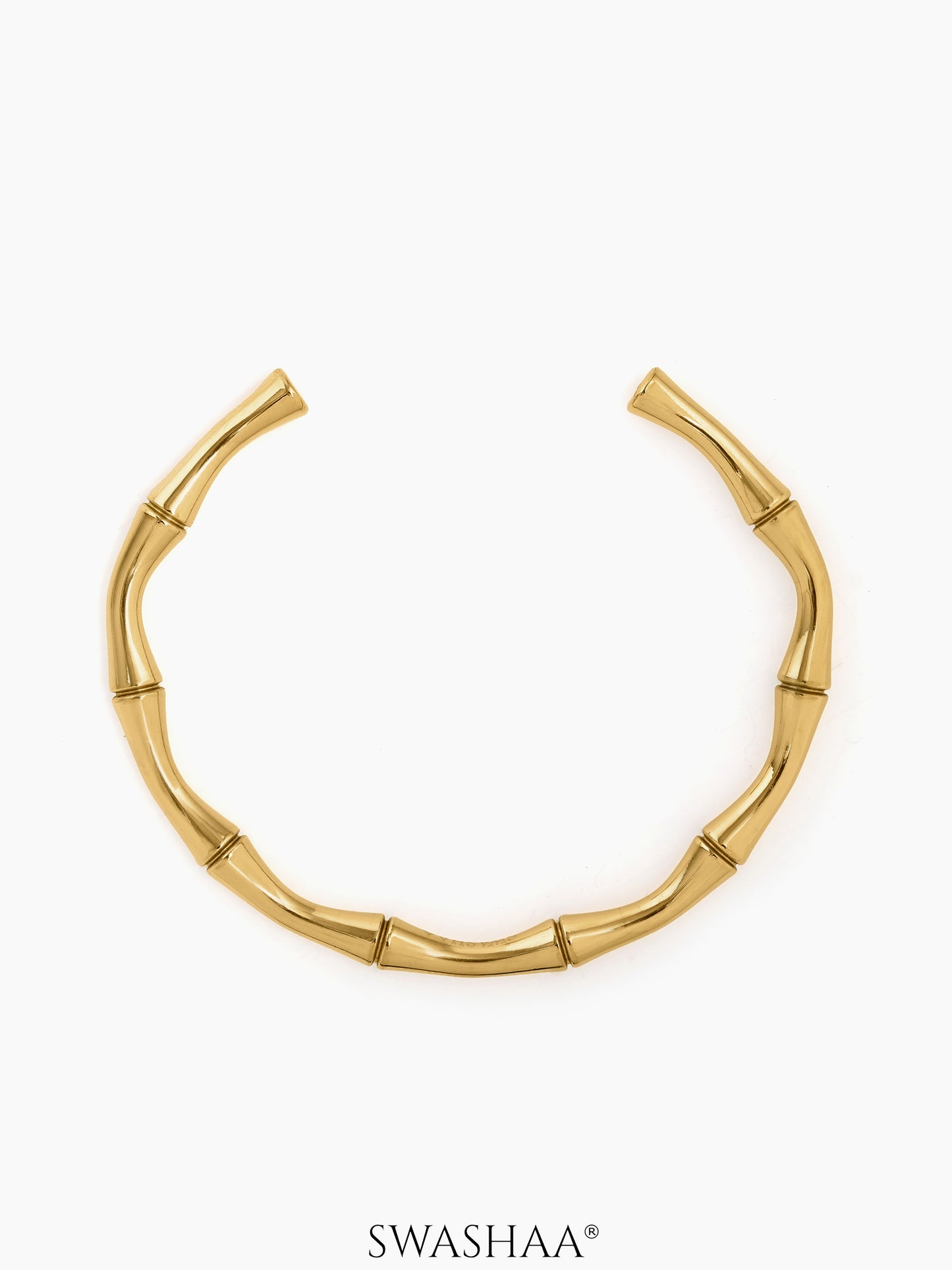Gianella Bamboo Link Cuff Bracelet