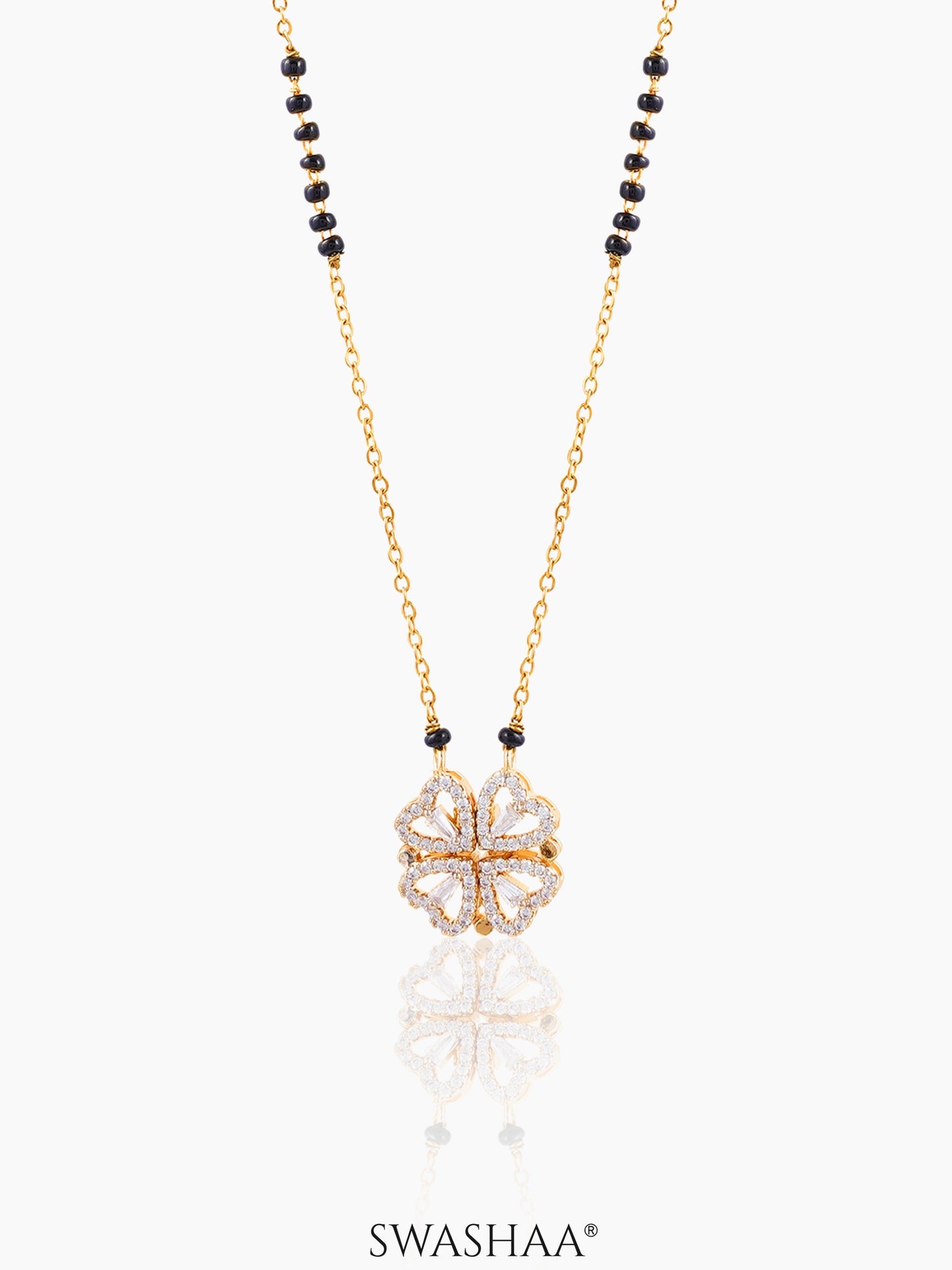 Gleaming Clover Mangalsutra