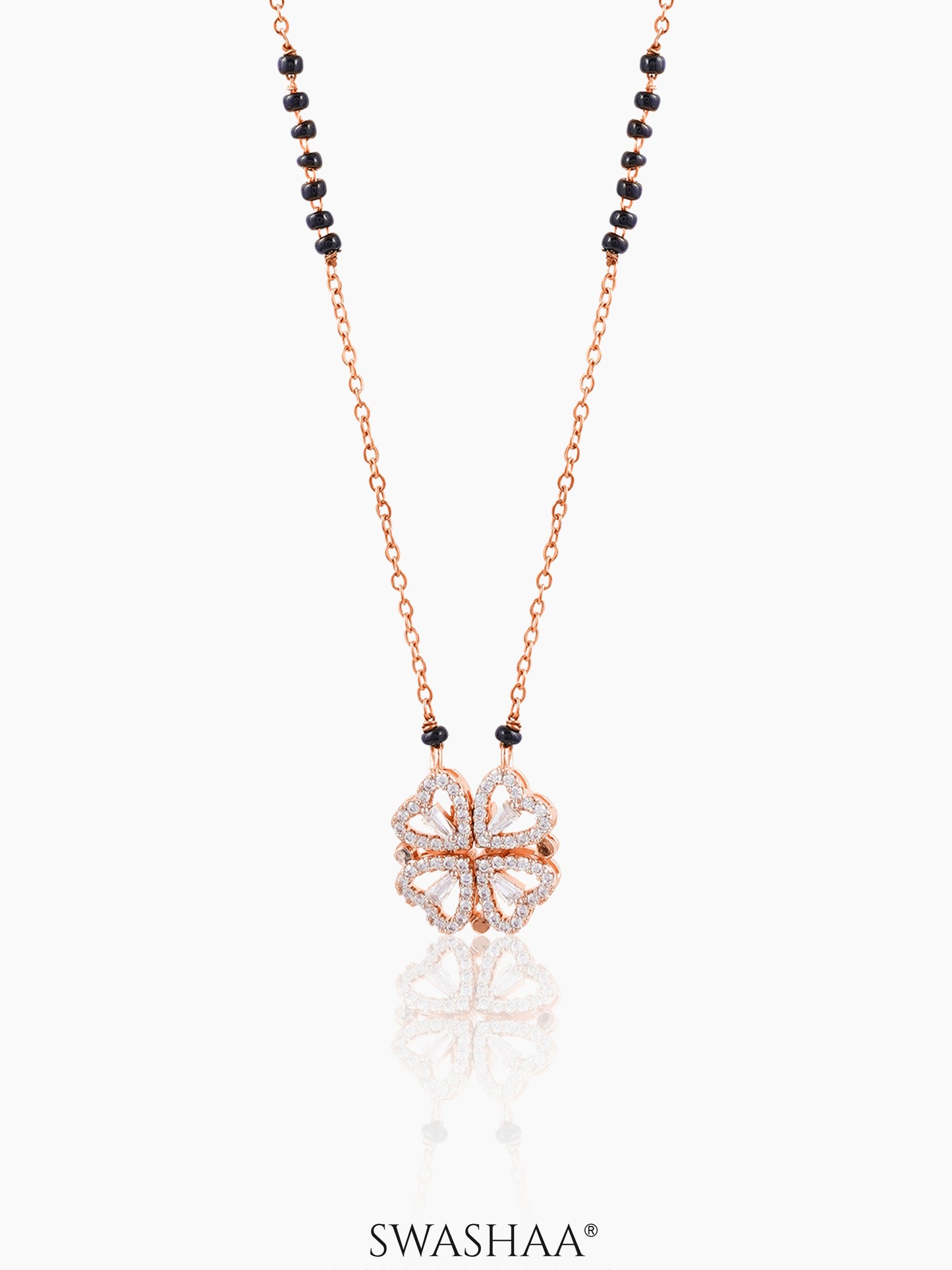 Gleaming Clover Mangalsutra