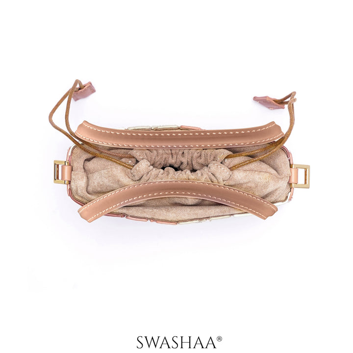 Grace Pastel Multi Leather Sling Bag