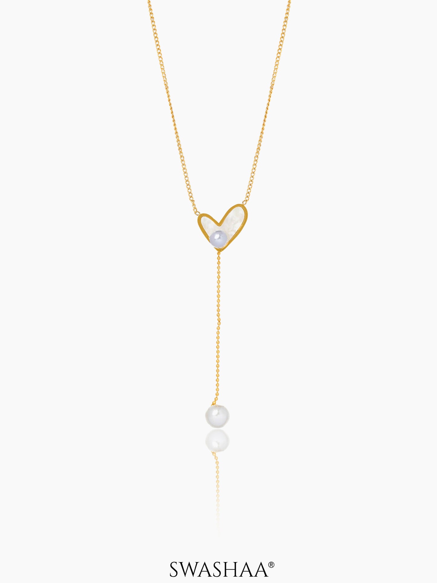 Hestia Heart 18K Gold Plated Necklace