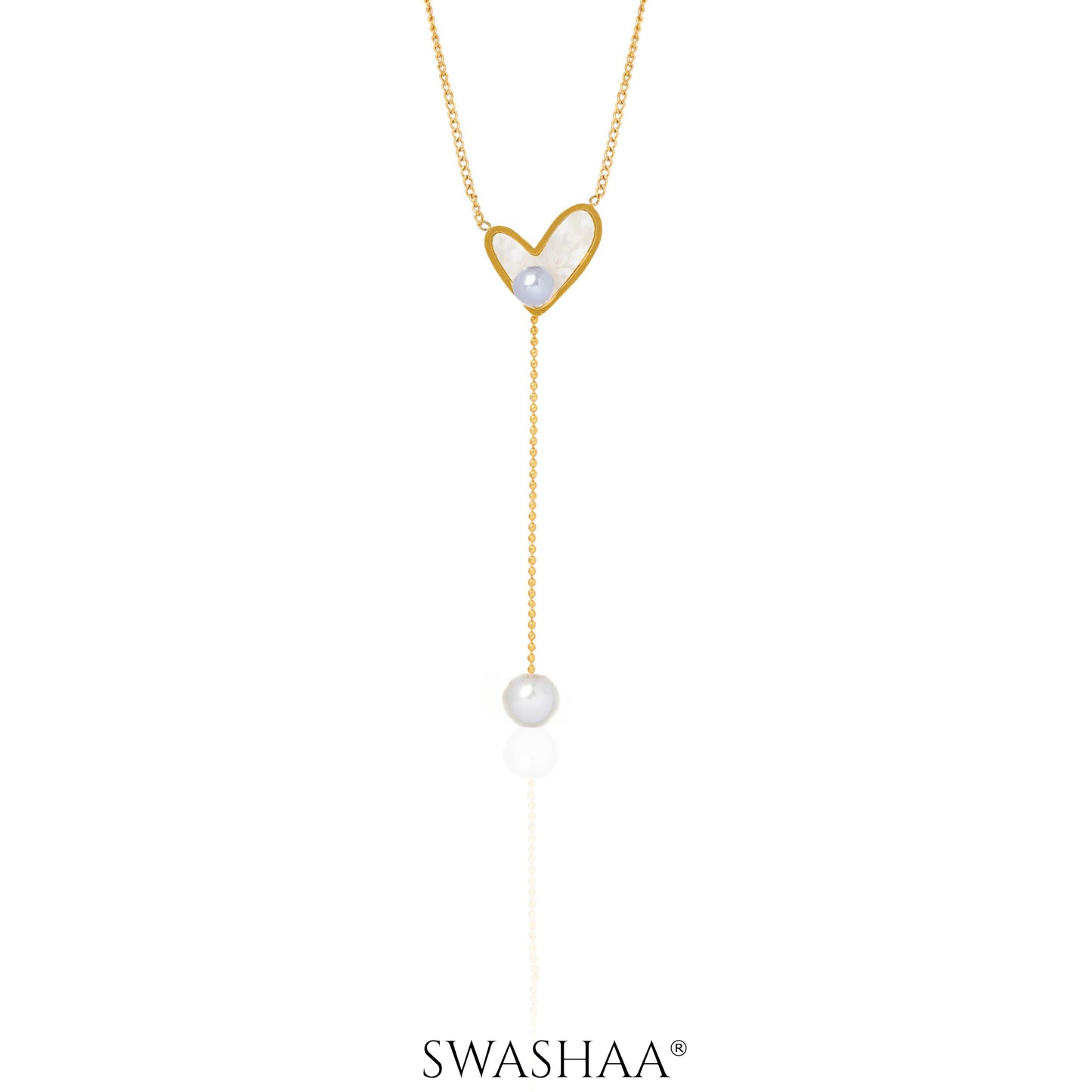Hestia Heart 18K Gold Plated Necklace