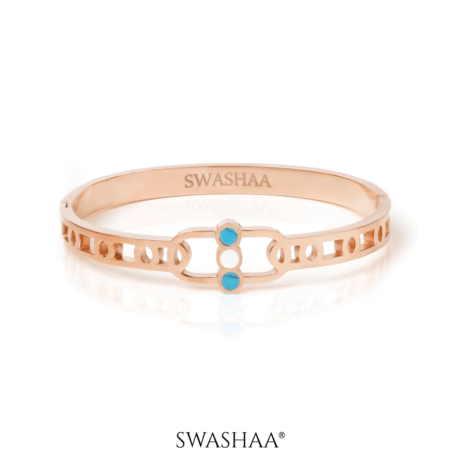 Hylee Rosegold Plated Bracelet