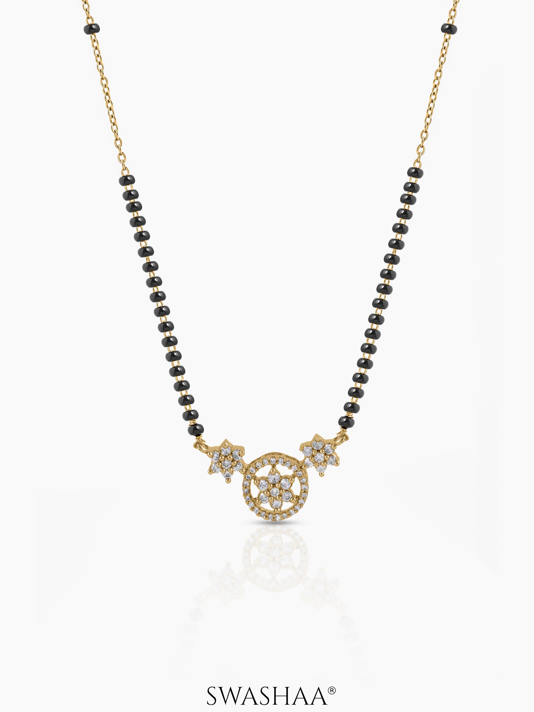 Vrashi 18K Gold Plated Mangalsutra - Swashaa