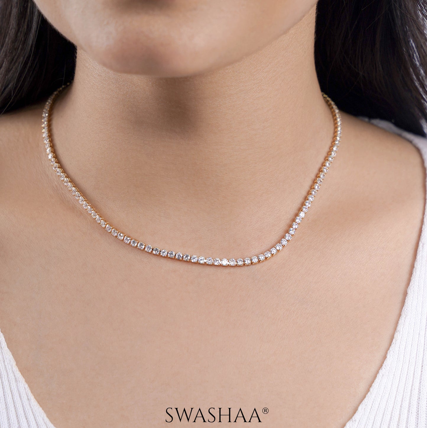 Infinite Shine 18K Gold Plated Necklace