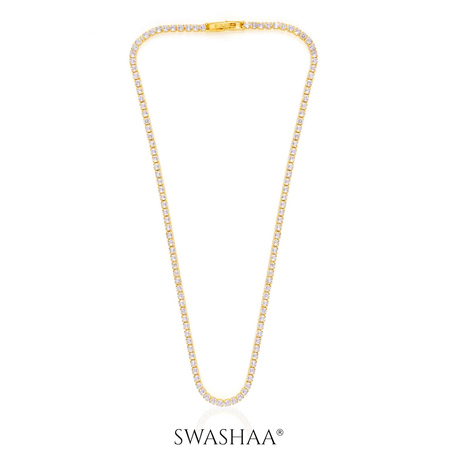 Infinite Shine 18K Gold Plated Necklace