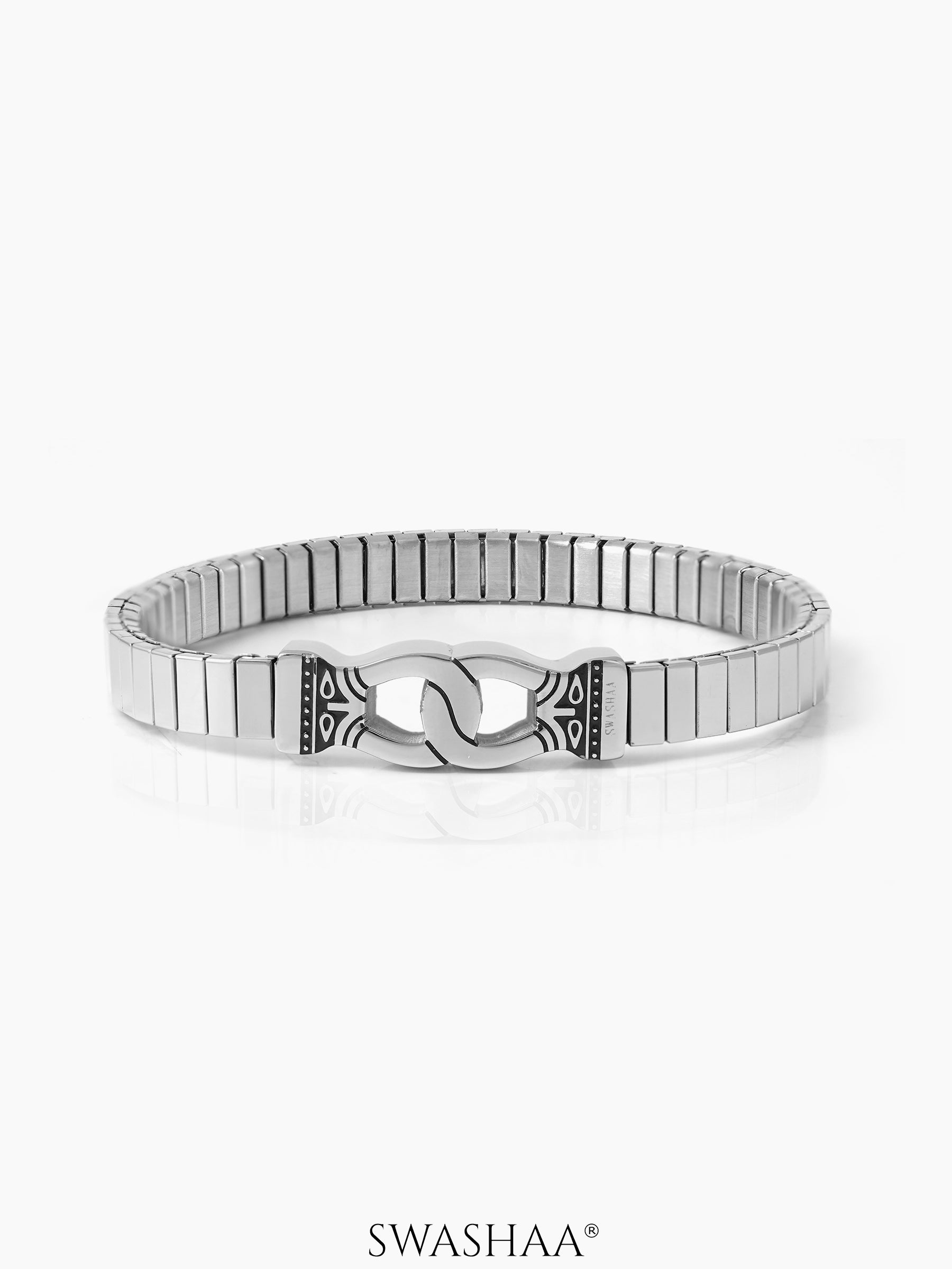Infinity Forge Men's Bracelet – Swashaa - Main Image