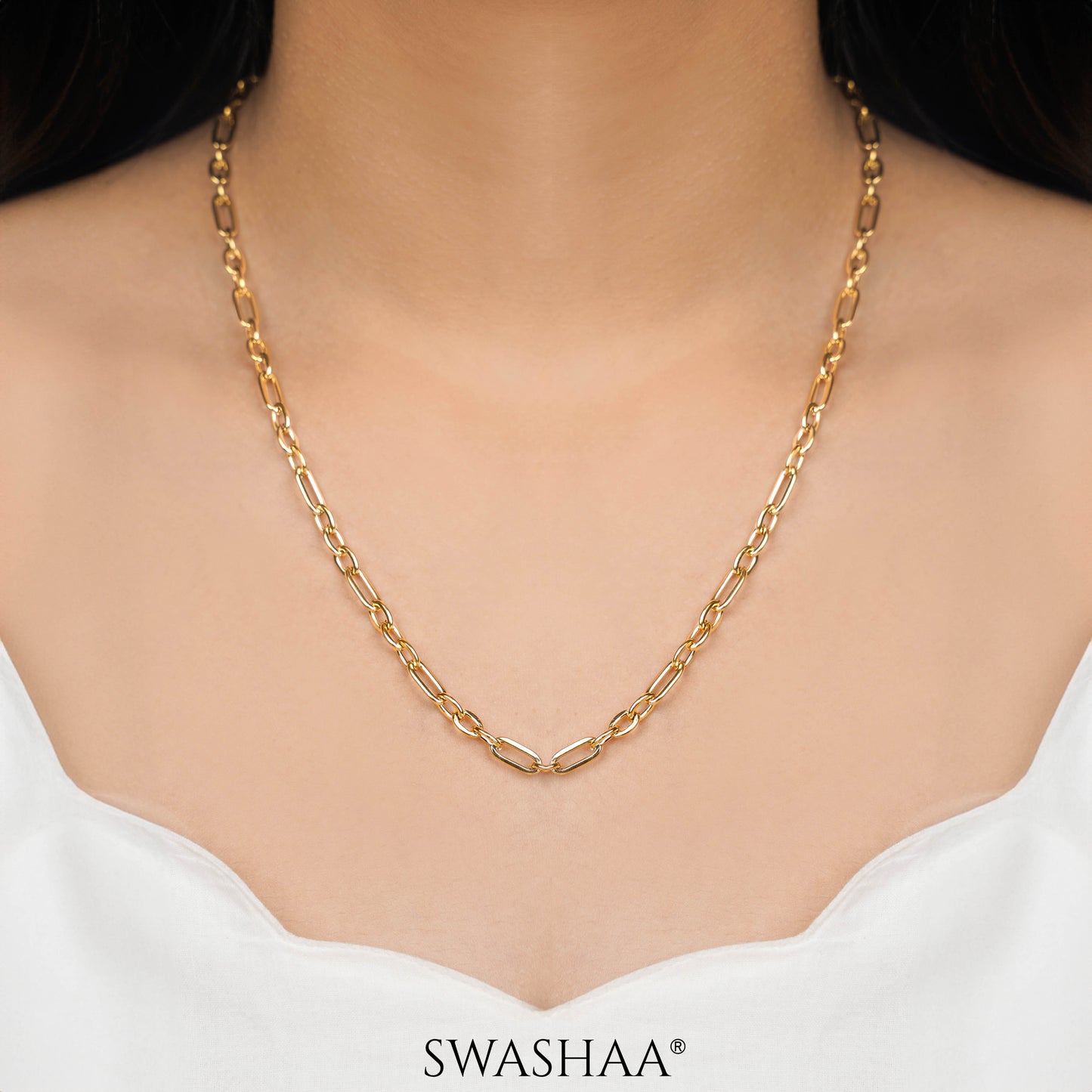 January 18K Gold Plated Chain