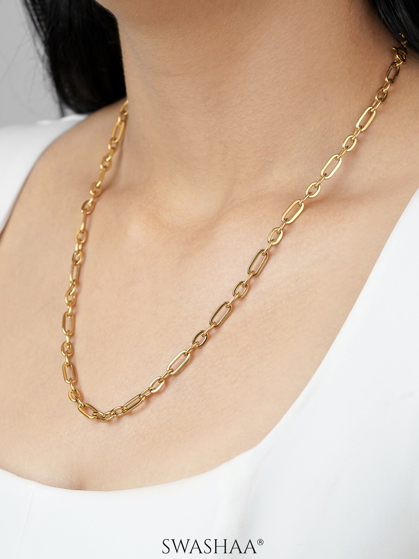 January 18K Gold Plated Chain