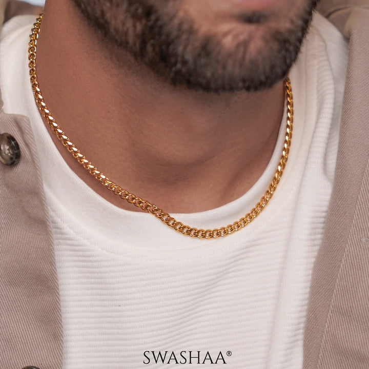 Jihaan 18K Gold Plated Chain