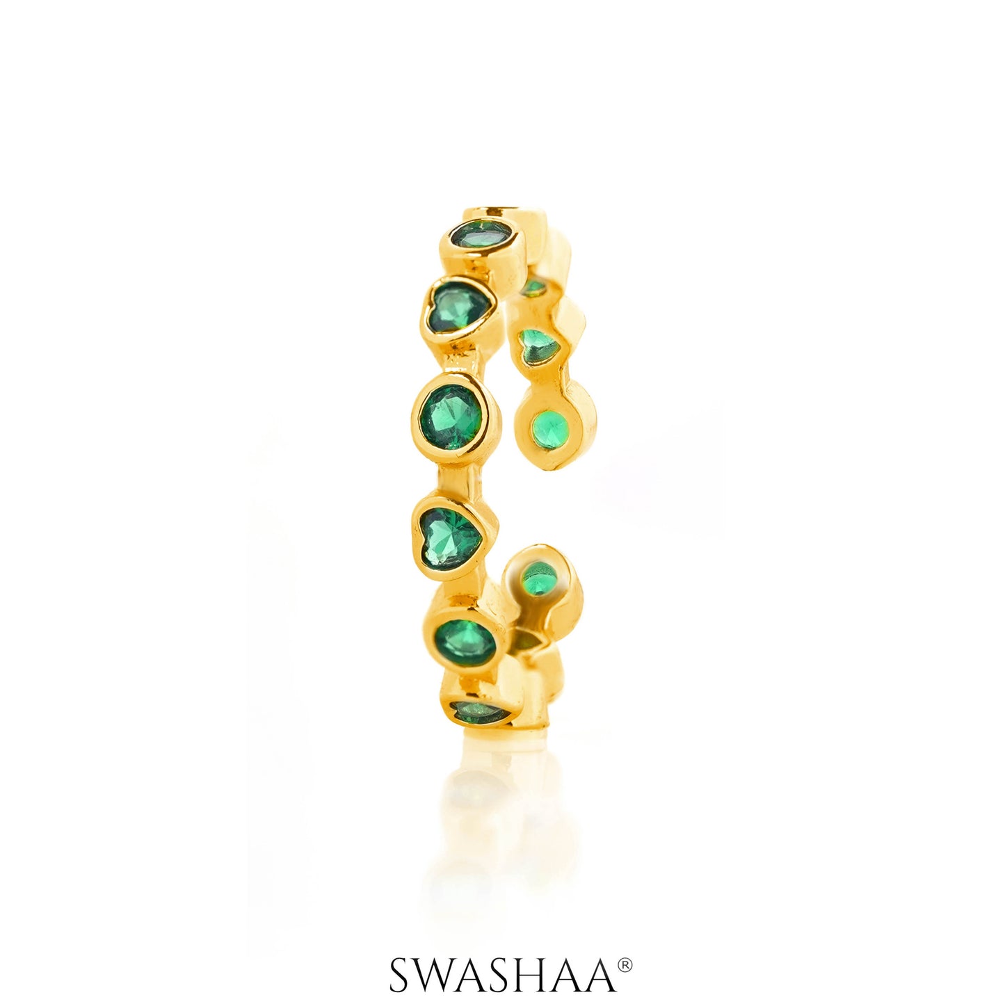 Katherine 18K Gold Plated Band Ring
