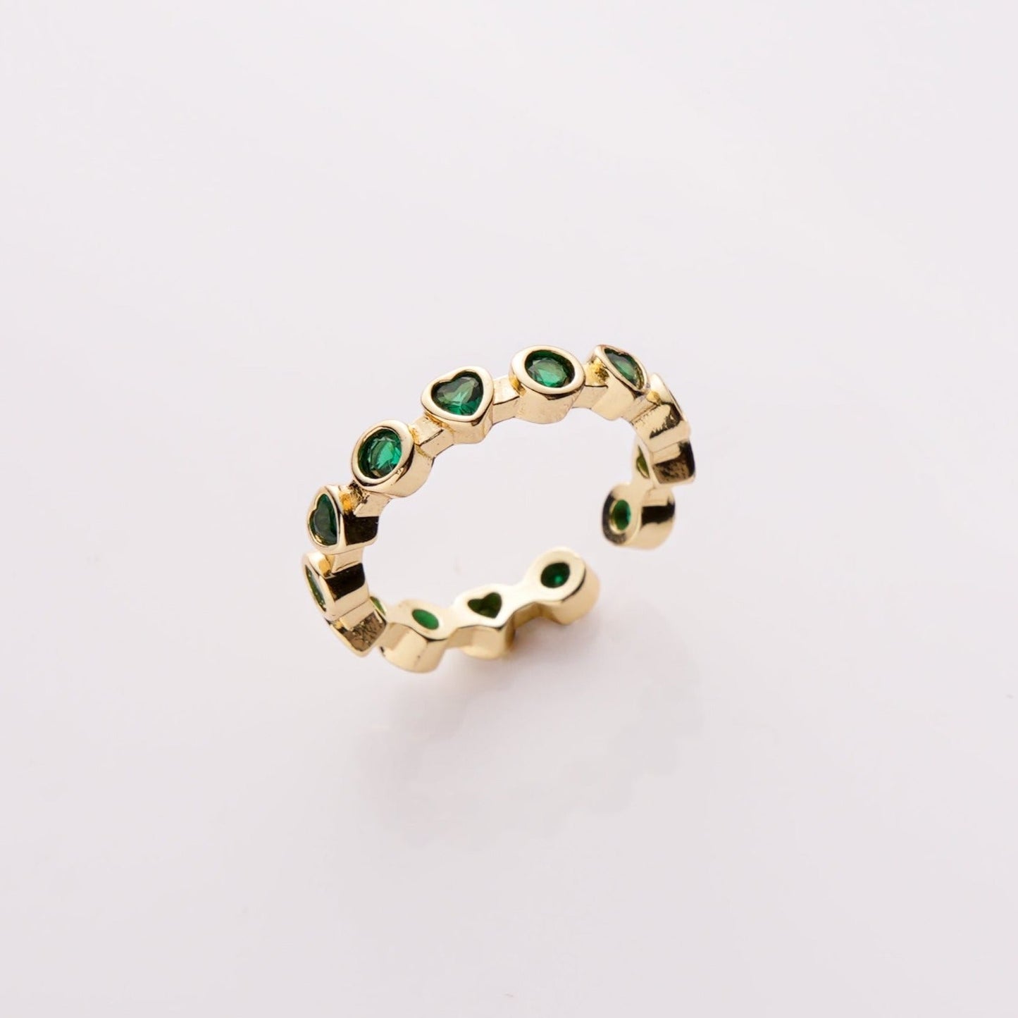 Katherine 18K Gold Plated Band Ring