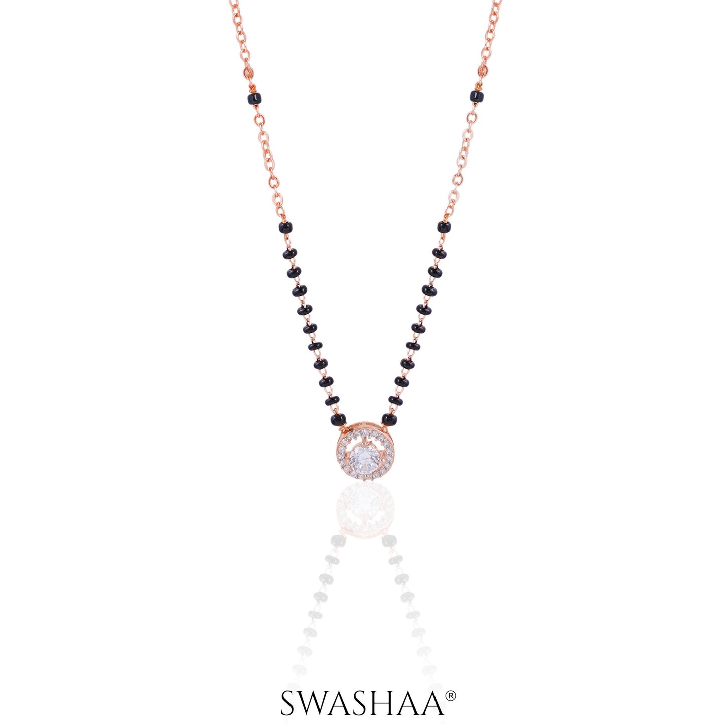Kisna Rosegold Plated Mangalsutra