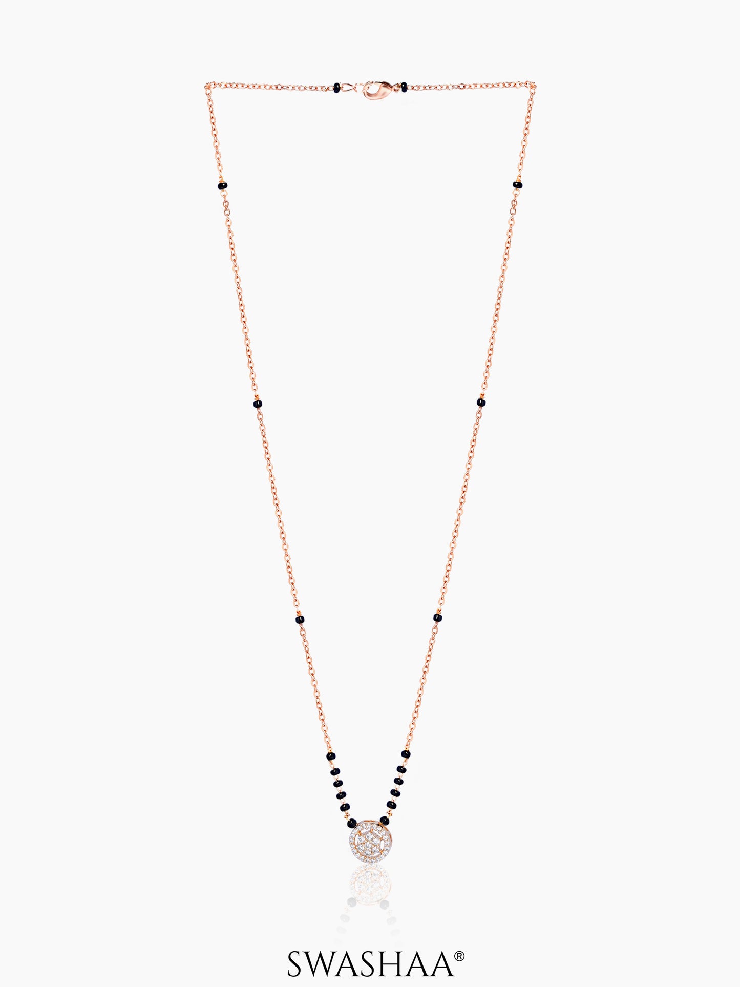 Kisna Rosegold Plated Mangalsutra