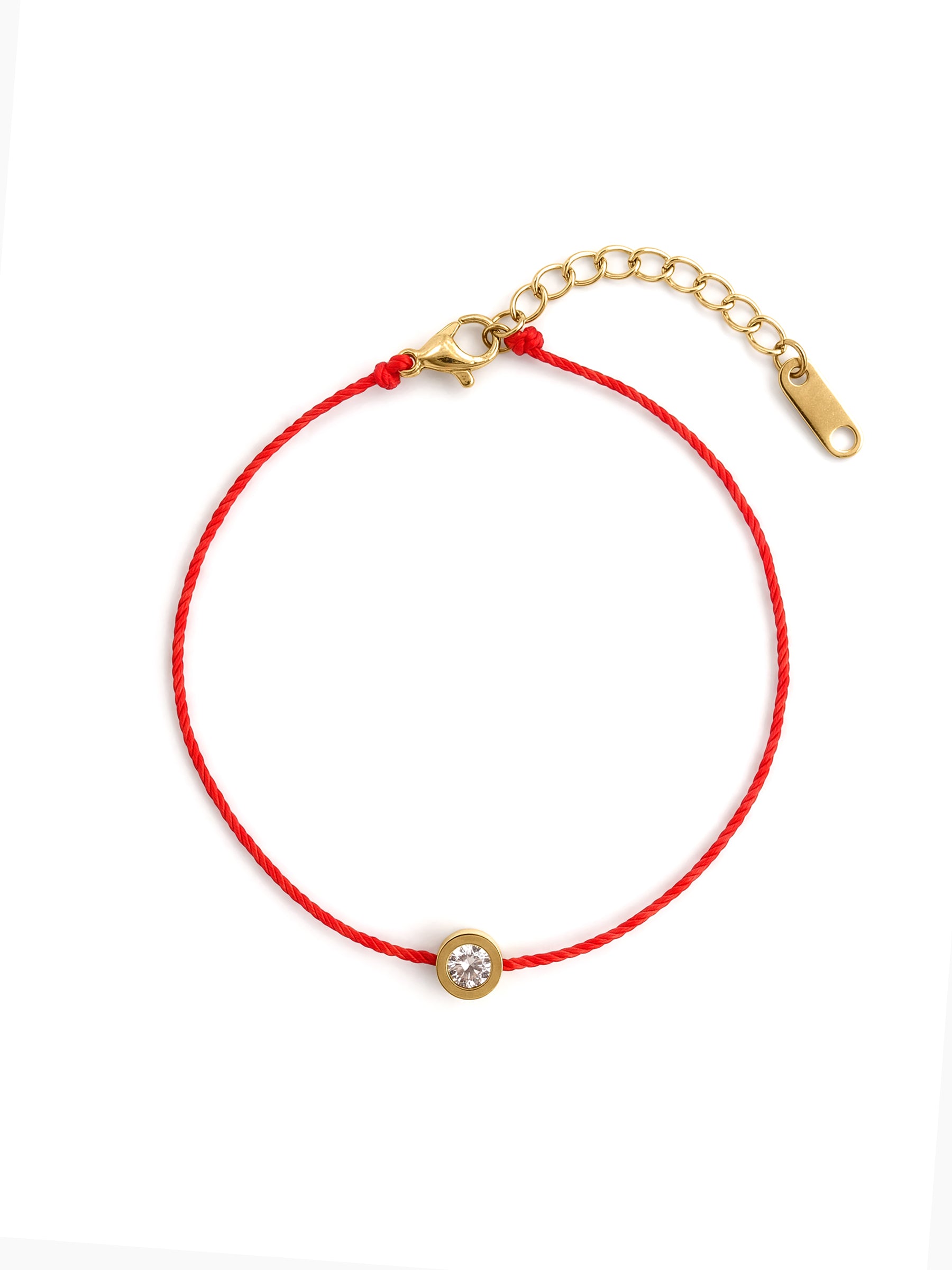 Kush Solitaire 18K Gold Plated Rakhi
