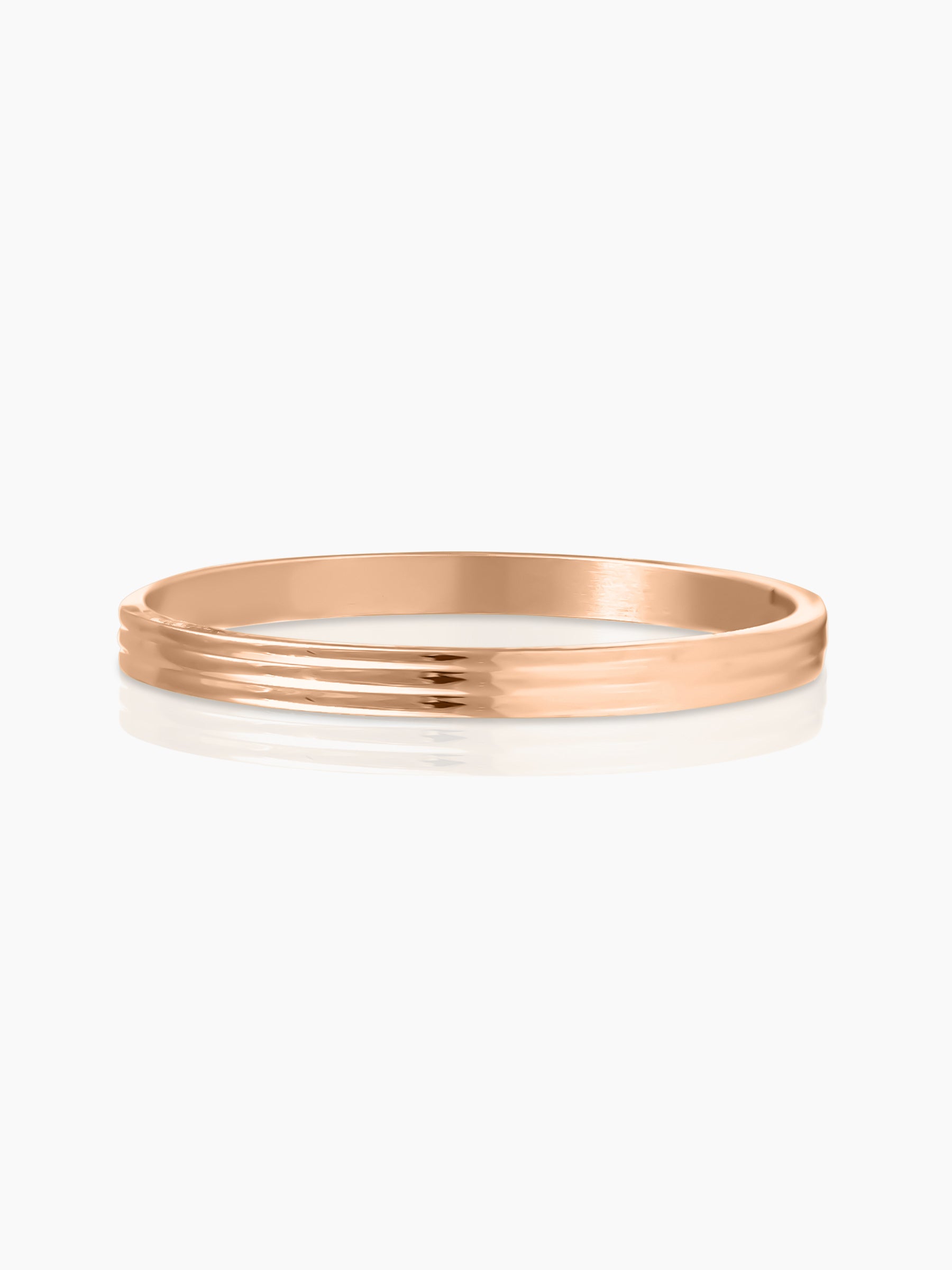 Leo Classic Rosegold Plated Bracelet