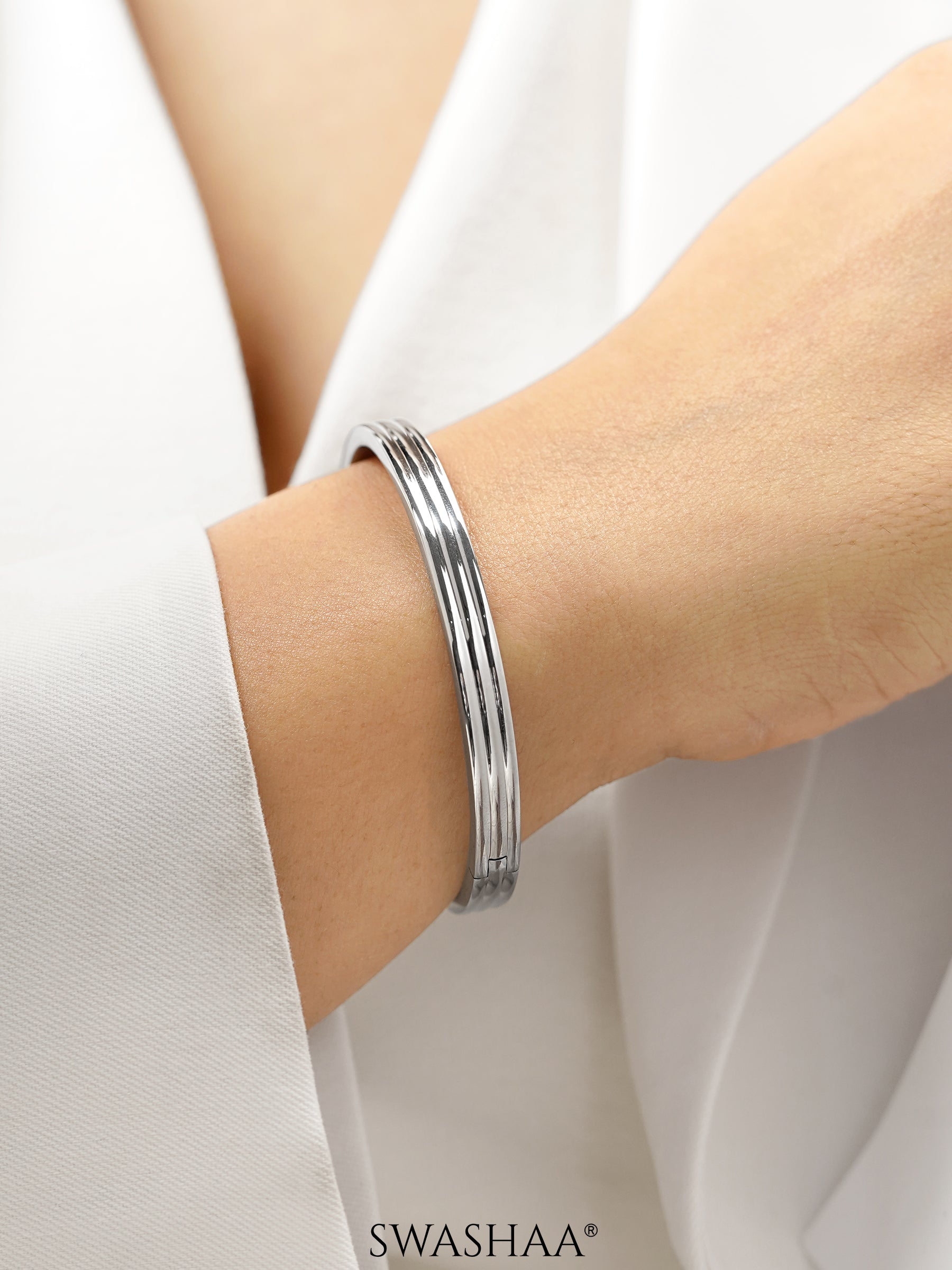 Leo Classic Silver Bracelet