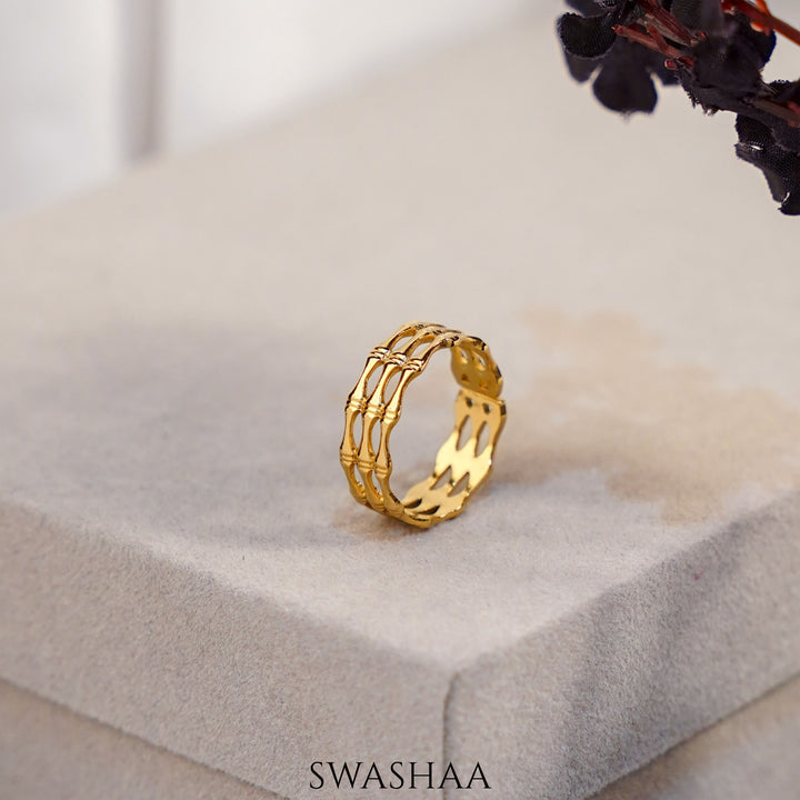 Lepa 18K Gold Plated Ring