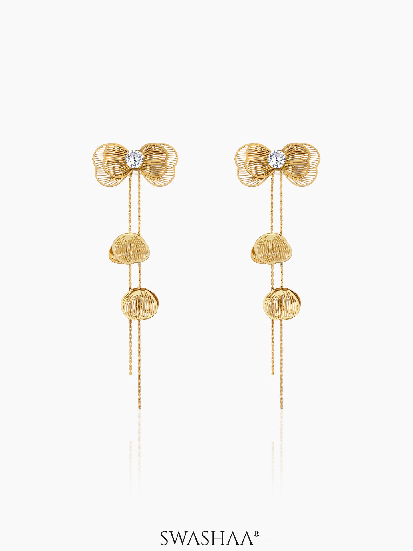 Liressa Bow Women's Drop Earrings
