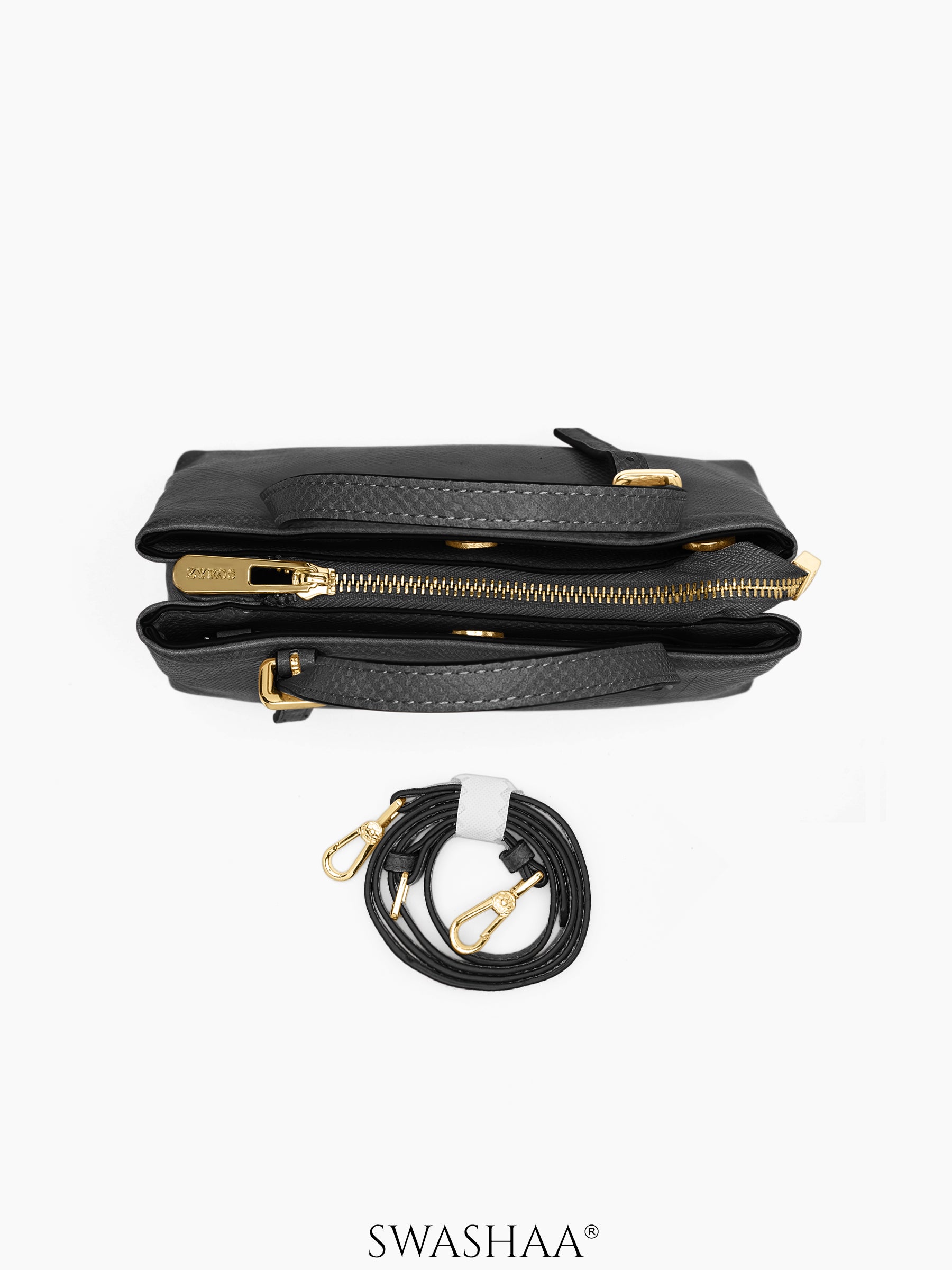 Lunara Leather Sling Bag - Swashaa