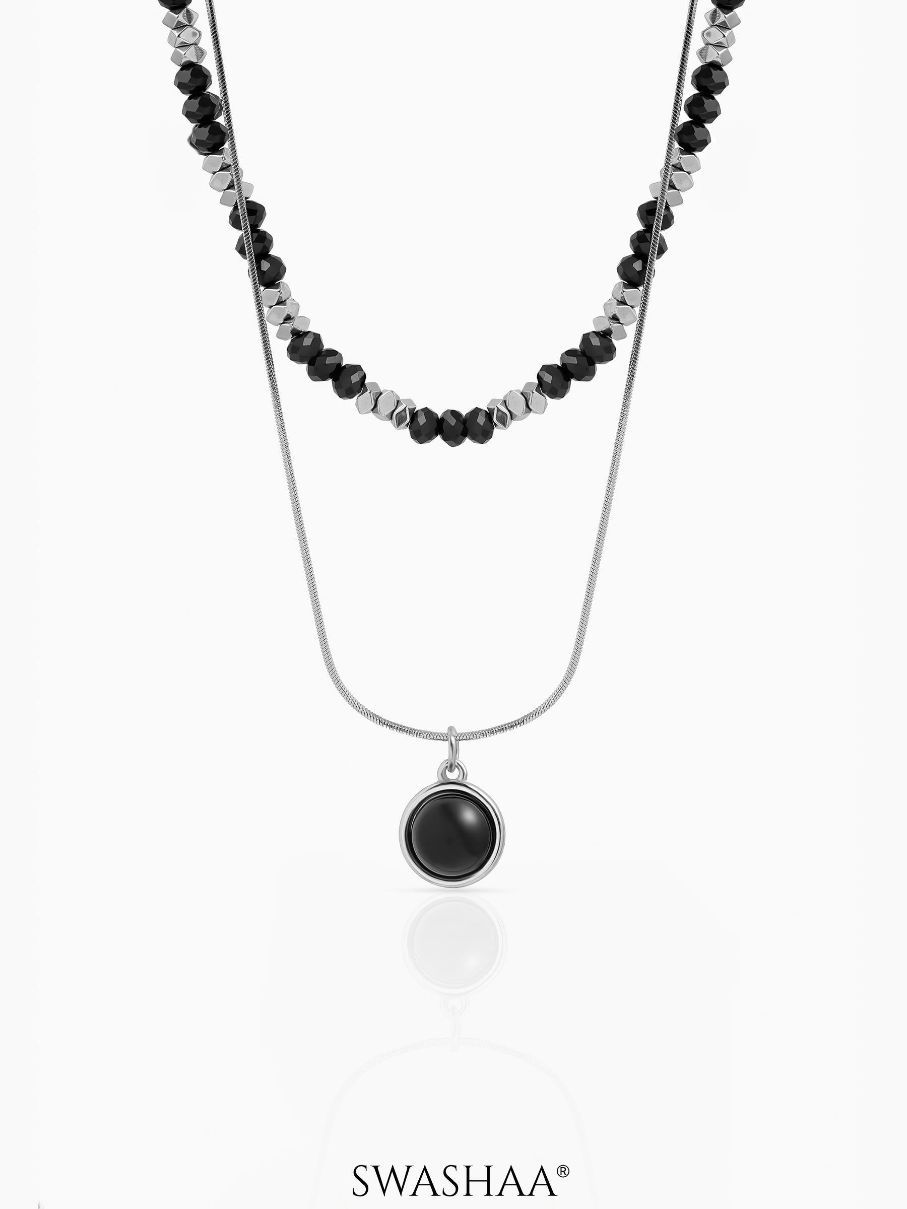 Maelor Layered Men's Chain Pendant