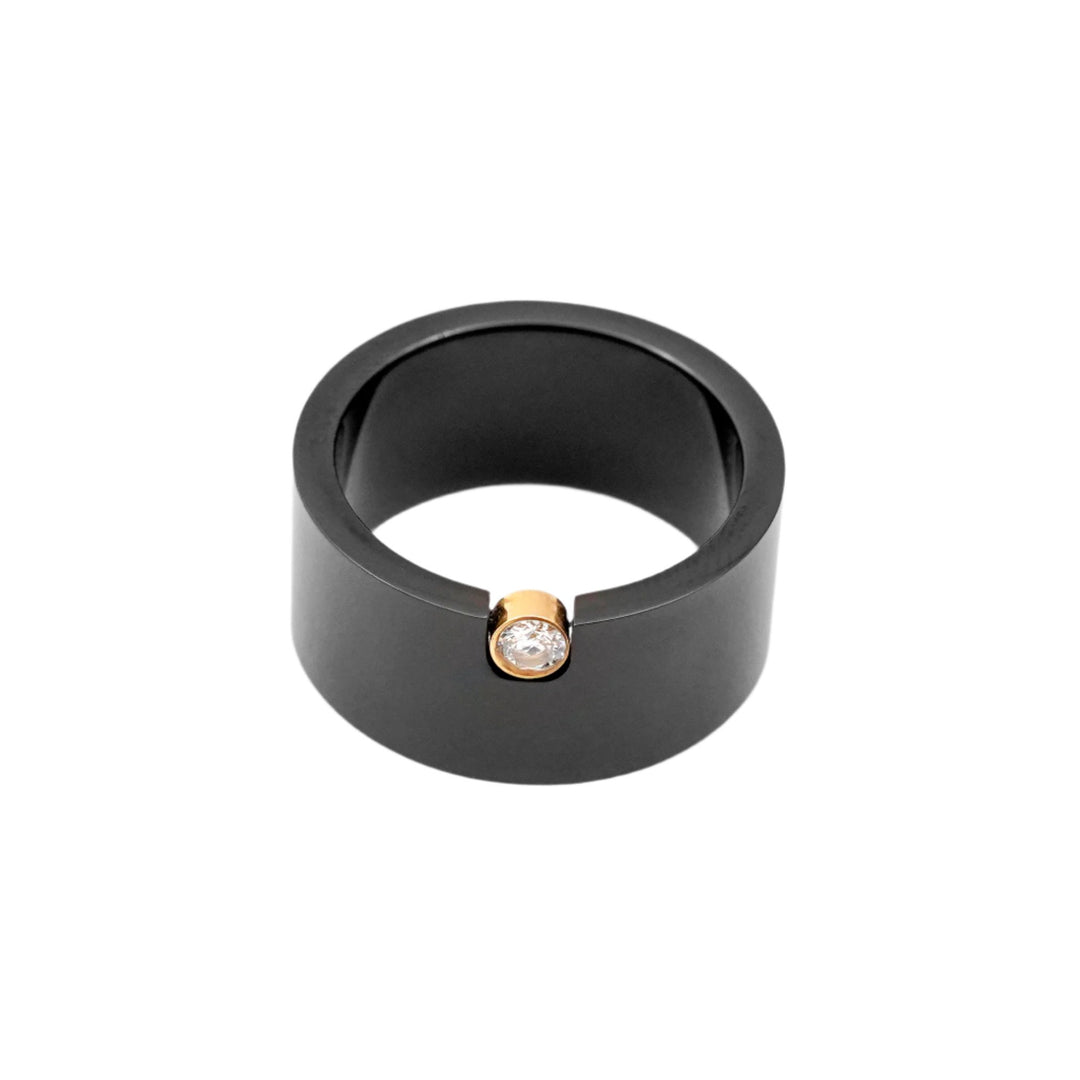 Malcolm Black Men's Ring