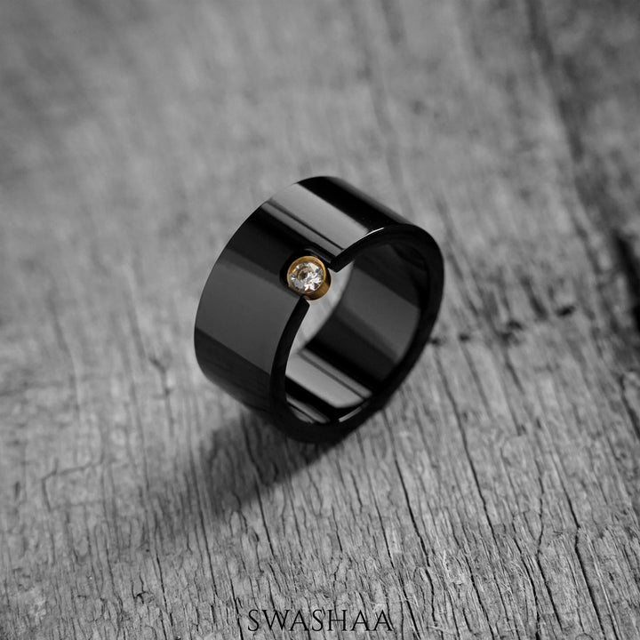 Malcolm Black Men's Ring