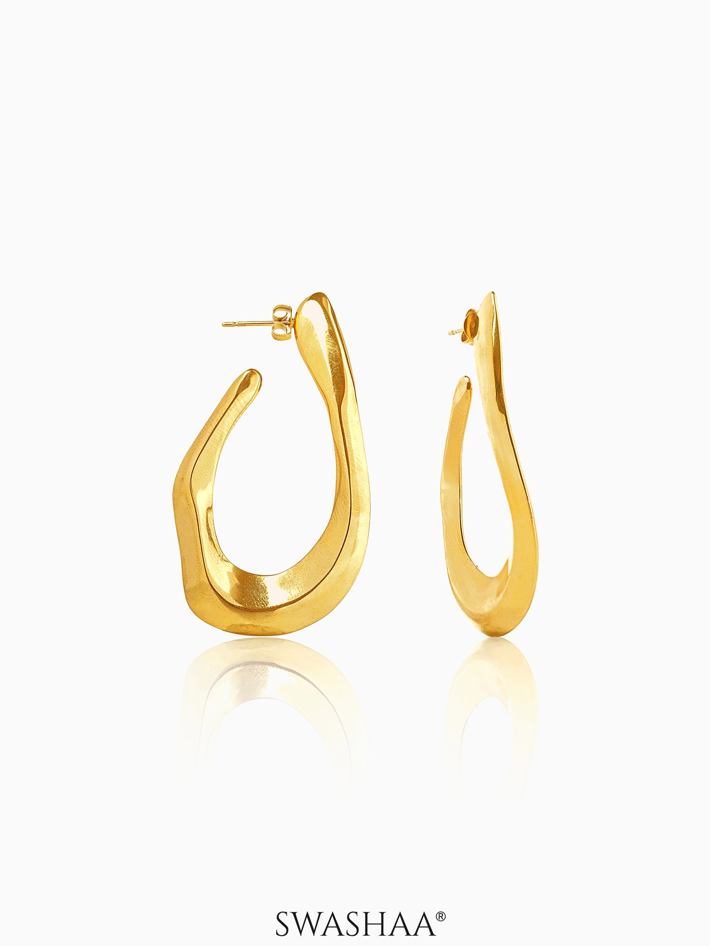Manha 18K Gold Plated Earrings