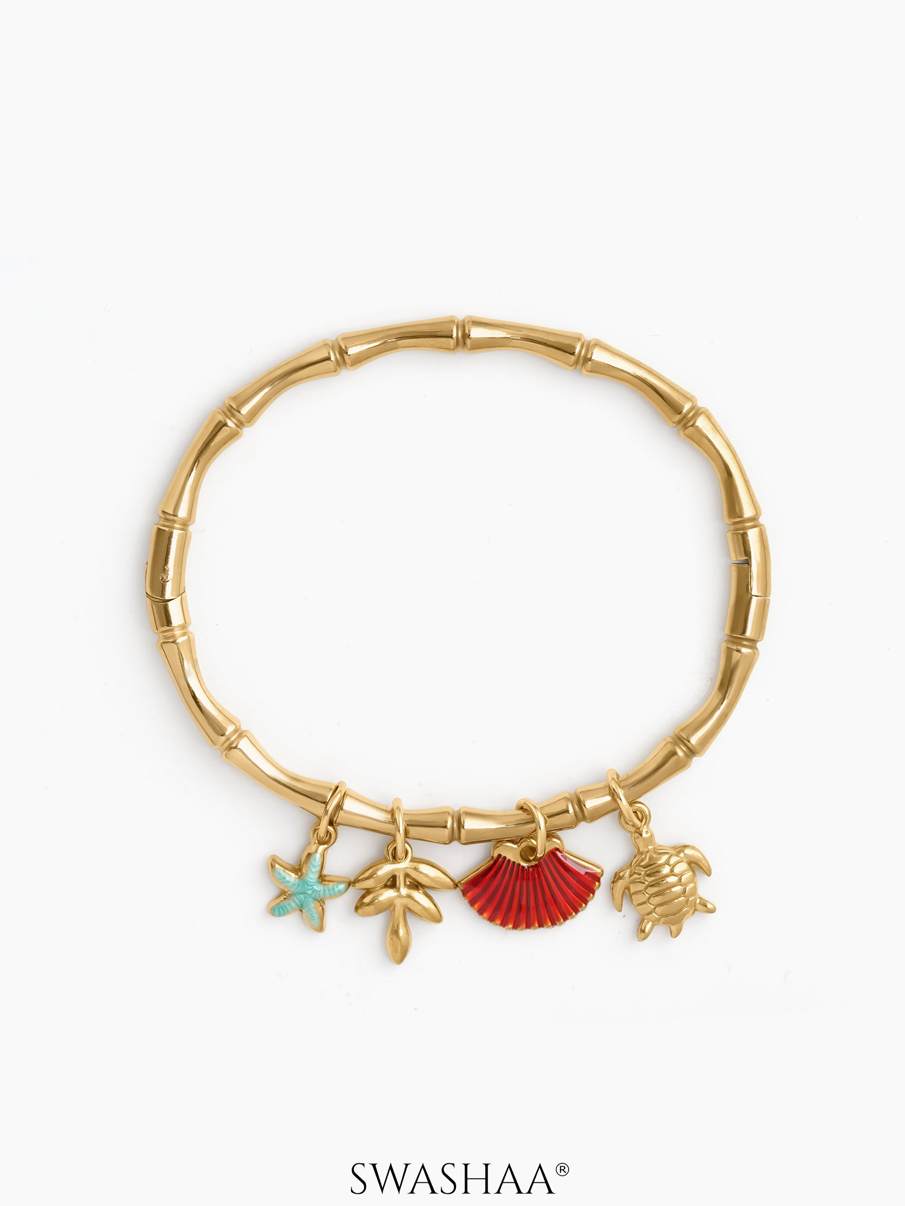 Mariel Ocean Charms band Bracelet - Swashaa