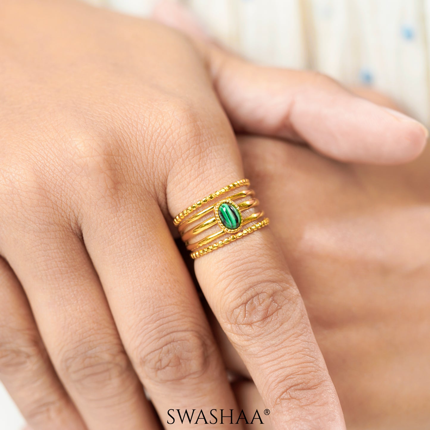 Maro 18K Gold Plated Ring