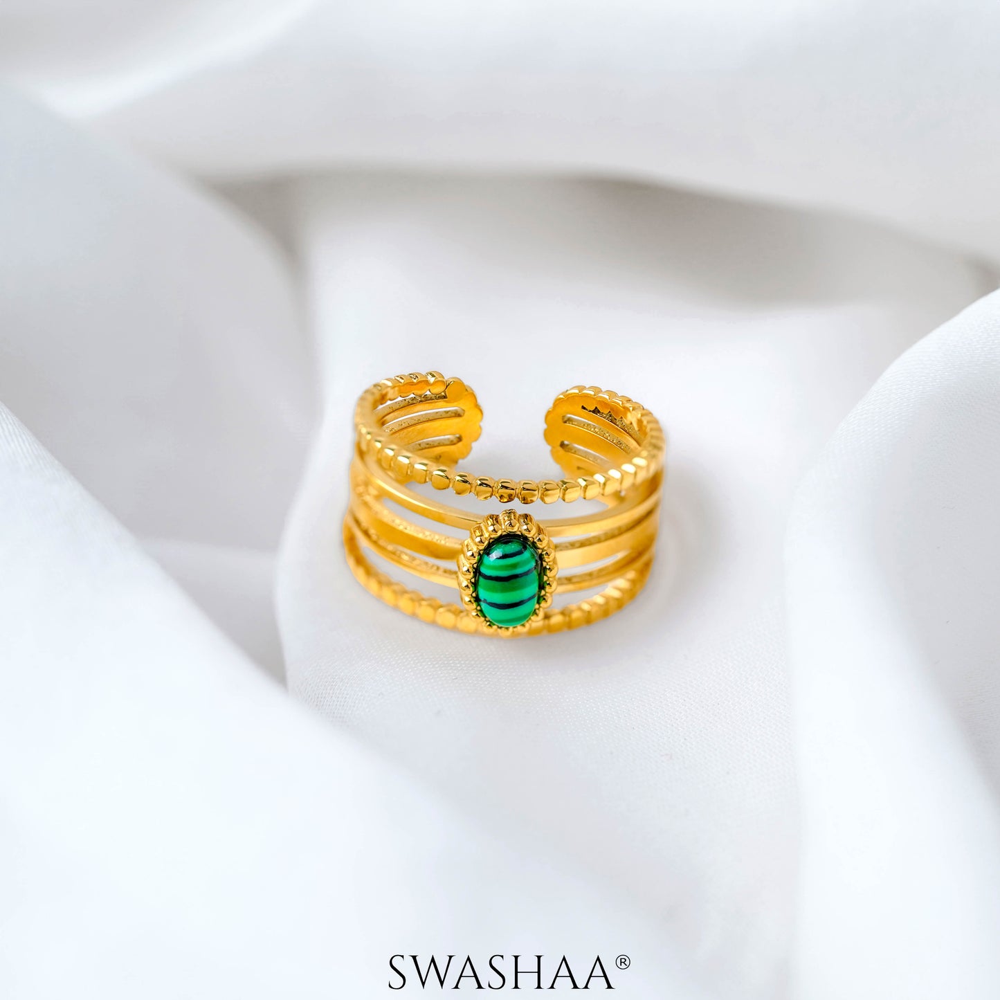 Maro 18K Gold Plated Ring