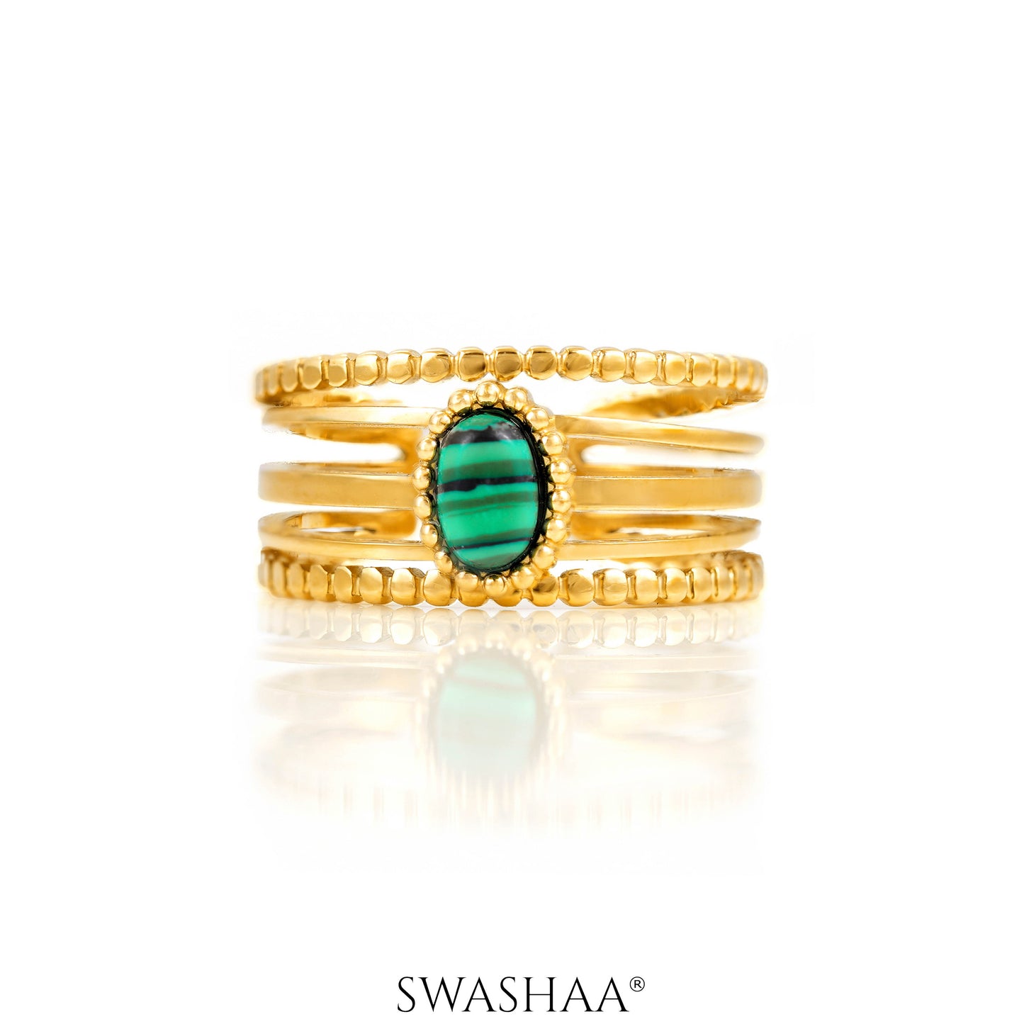 Maro 18K Gold Plated Ring