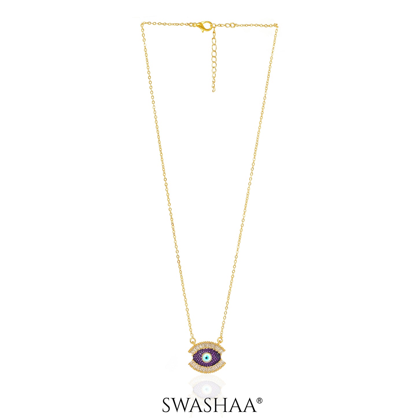 Meesha Evil Eye Necklace