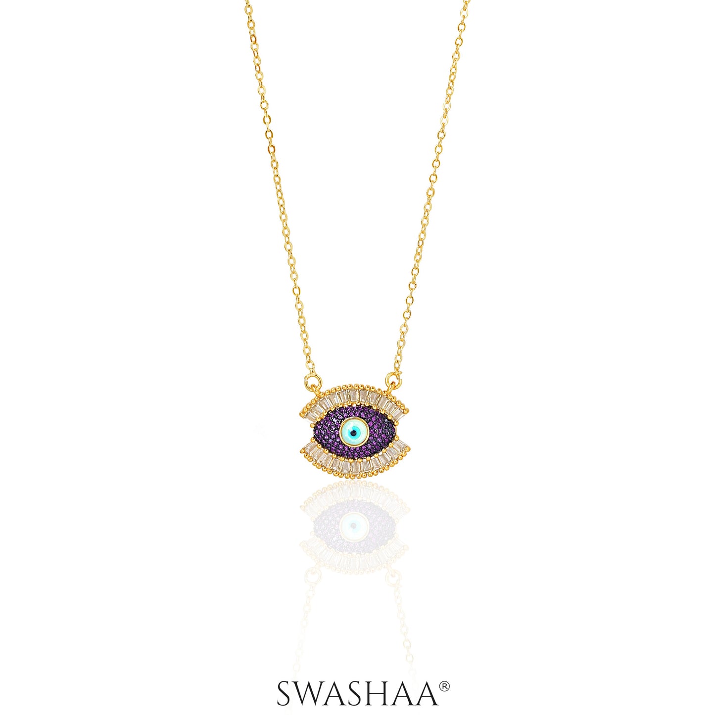 Meesha Evil Eye Necklace