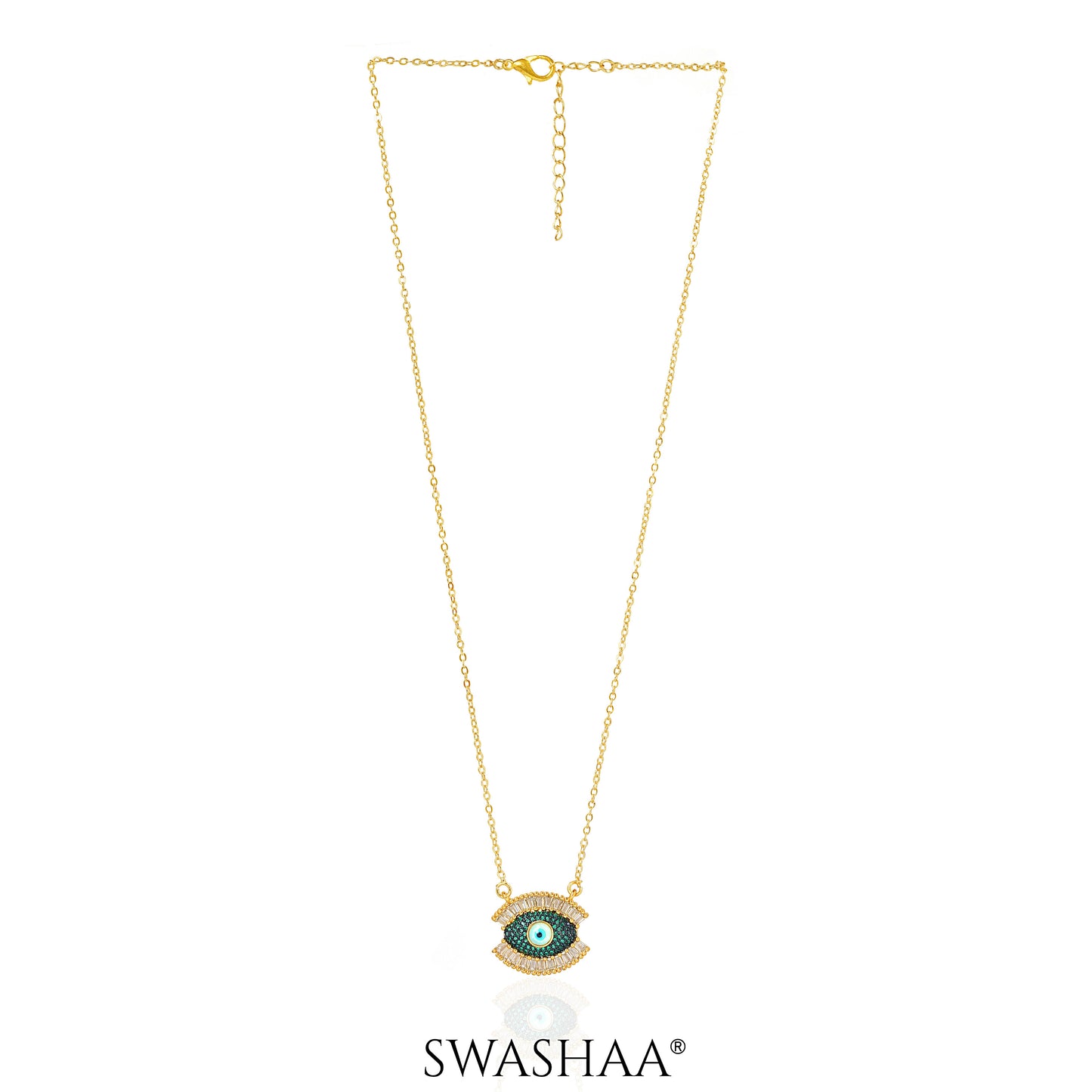 Meesha Evil Eye Necklace