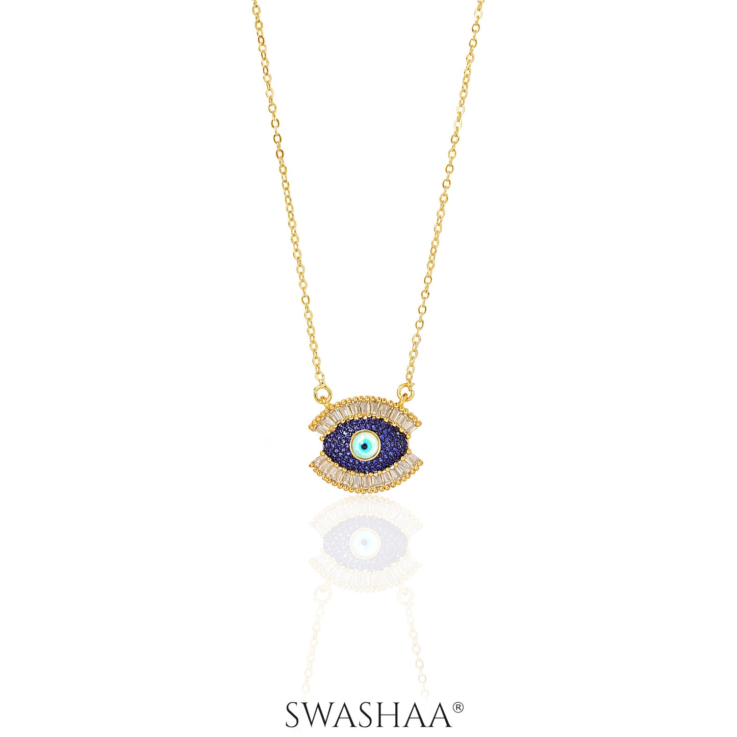 Meesha Evil Eye Necklace