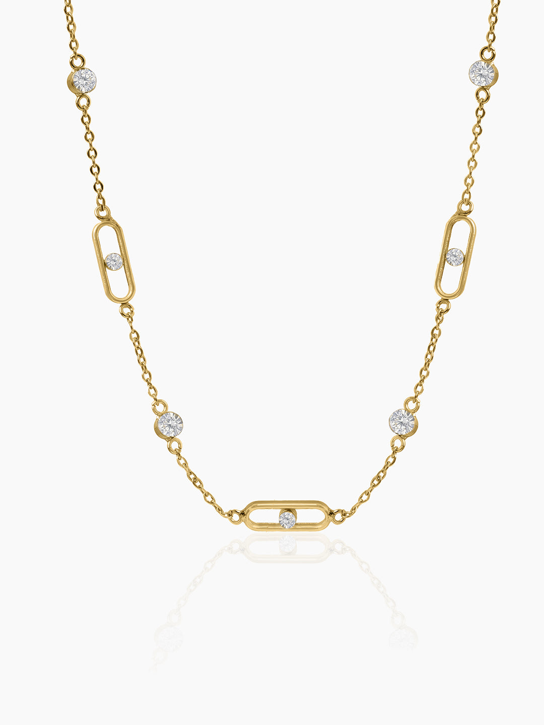 Meira Link Necklace - Swashaa