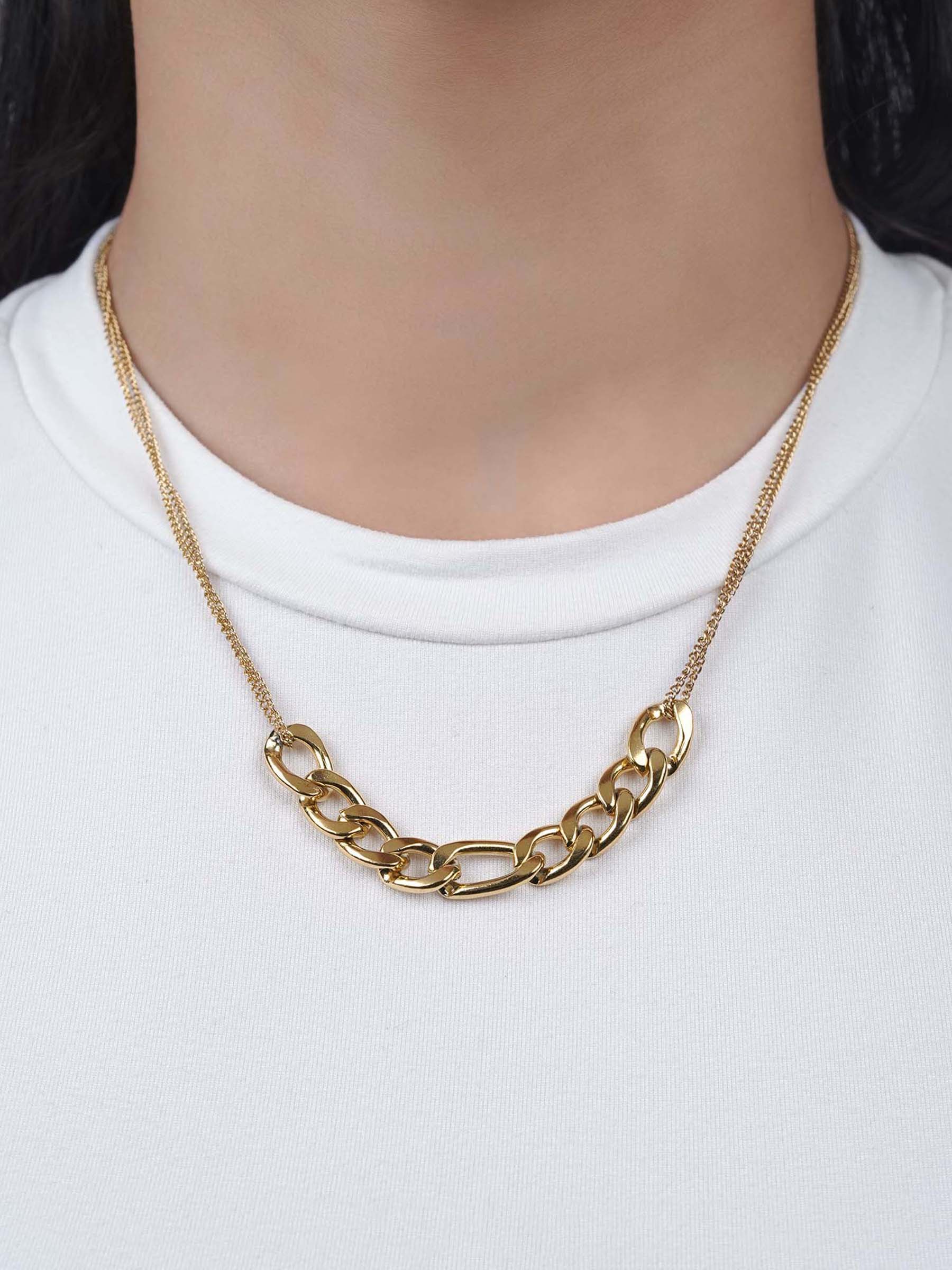 Mojave Chain 18K Gold Plated Necklace