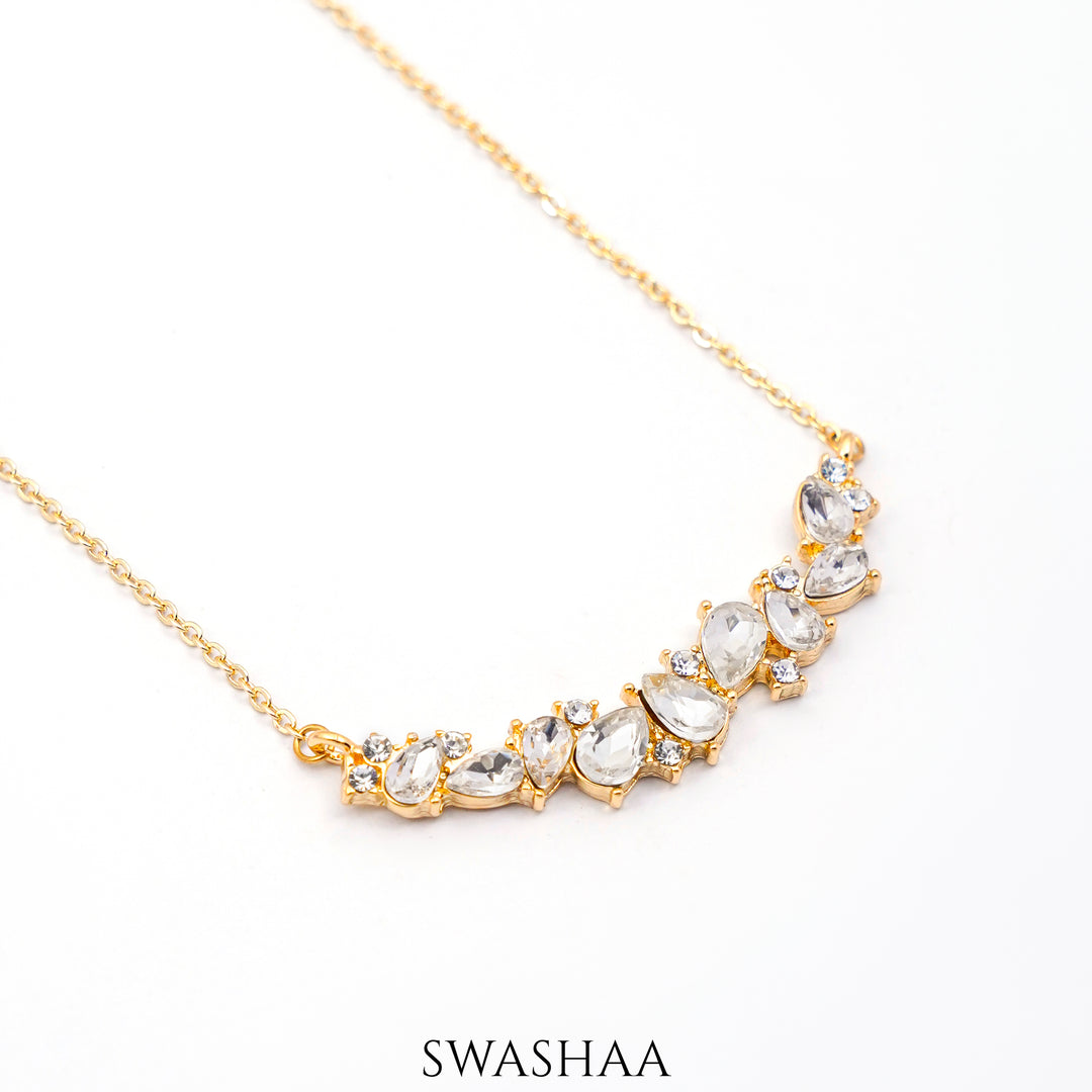 Myra 18K Gold Plated Necklace - Swashaa