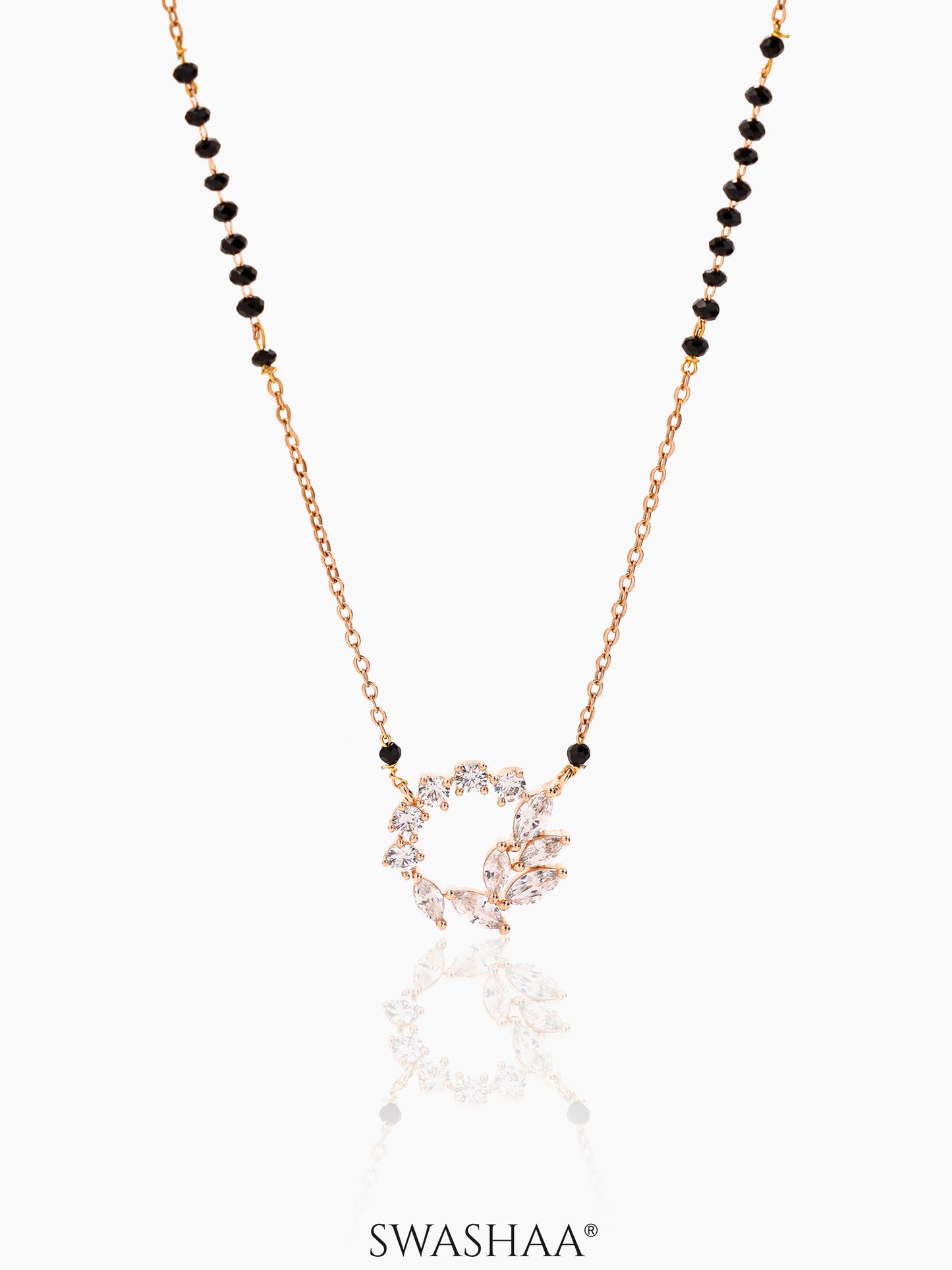 Neer Rosegold Plated Mangalsutra